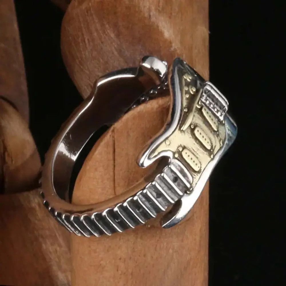 Jewelry Guitar Adjustable Ring Size ONE SIZE - 4 Thumbnail