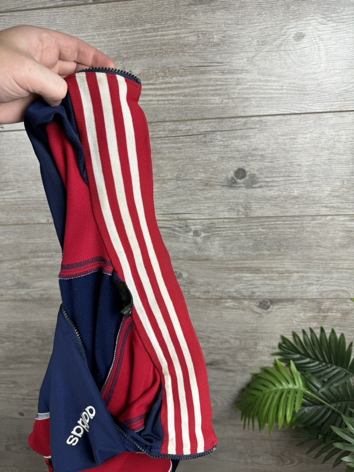 Adidas × Vintage Adidas Big Logo zip 80s Rare vintage size L Size US L / EU 52-54 / 3 - 20 Thumbnail