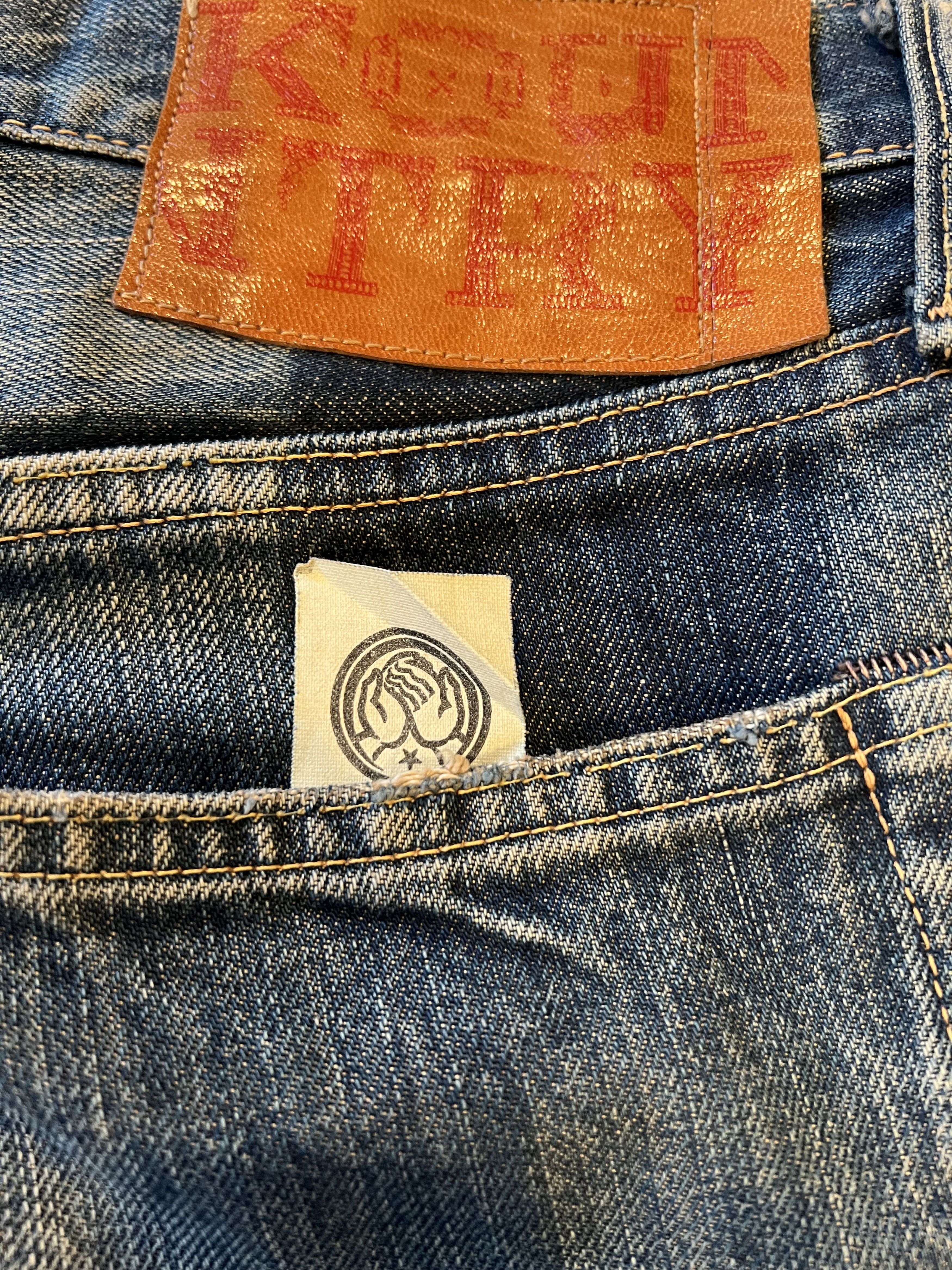 Kapital Kapital boro biker denim Size US 31 - 8 Thumbnail