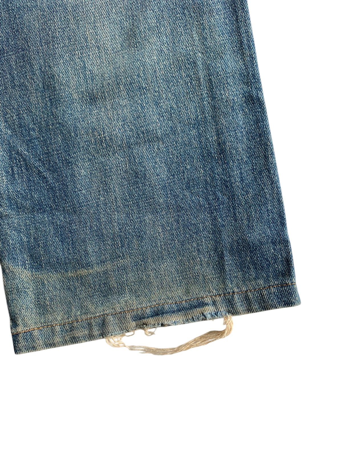 Levi's VINTAGE LEVIS BIG E SELVEDGE 502 XX DISTRESSED DENIM Size US 27 - 15 Thumbnail
