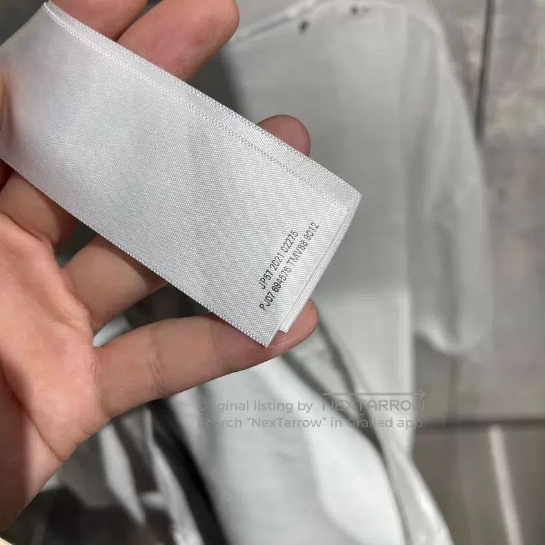 Balenciaga Balenciaga Flame White Short Sleeve Size US S / EU 44-46 / 1 - 6 Thumbnail