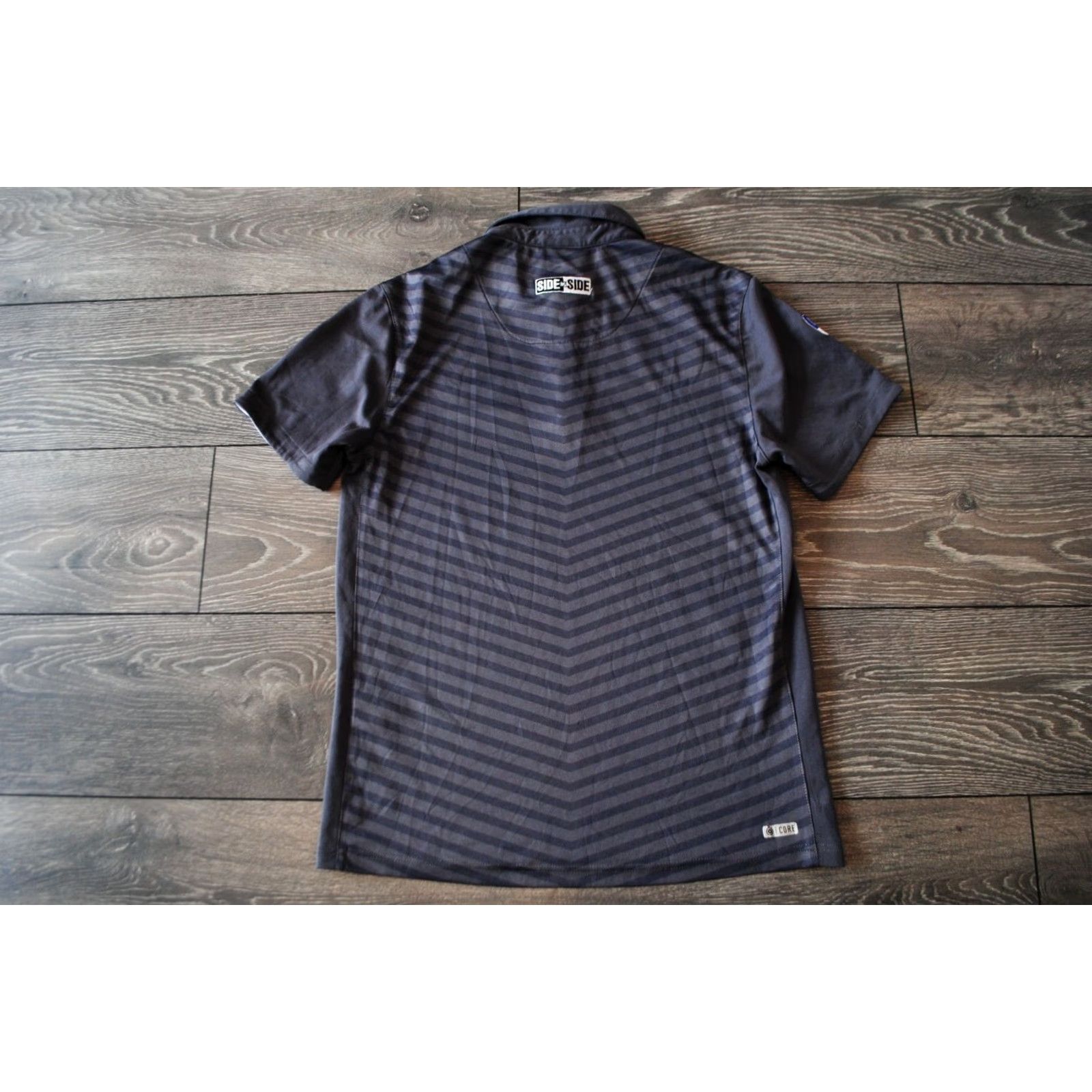 Vintage COLLINGWOOD FOOTBALL CLUB MAGPIES 125TH ANNIVERSARY 2017 POLO SHIRT JERSEY MENS SMALL SHIRT Size US S / EU 44-46 / 1 - 8 Thumbnail