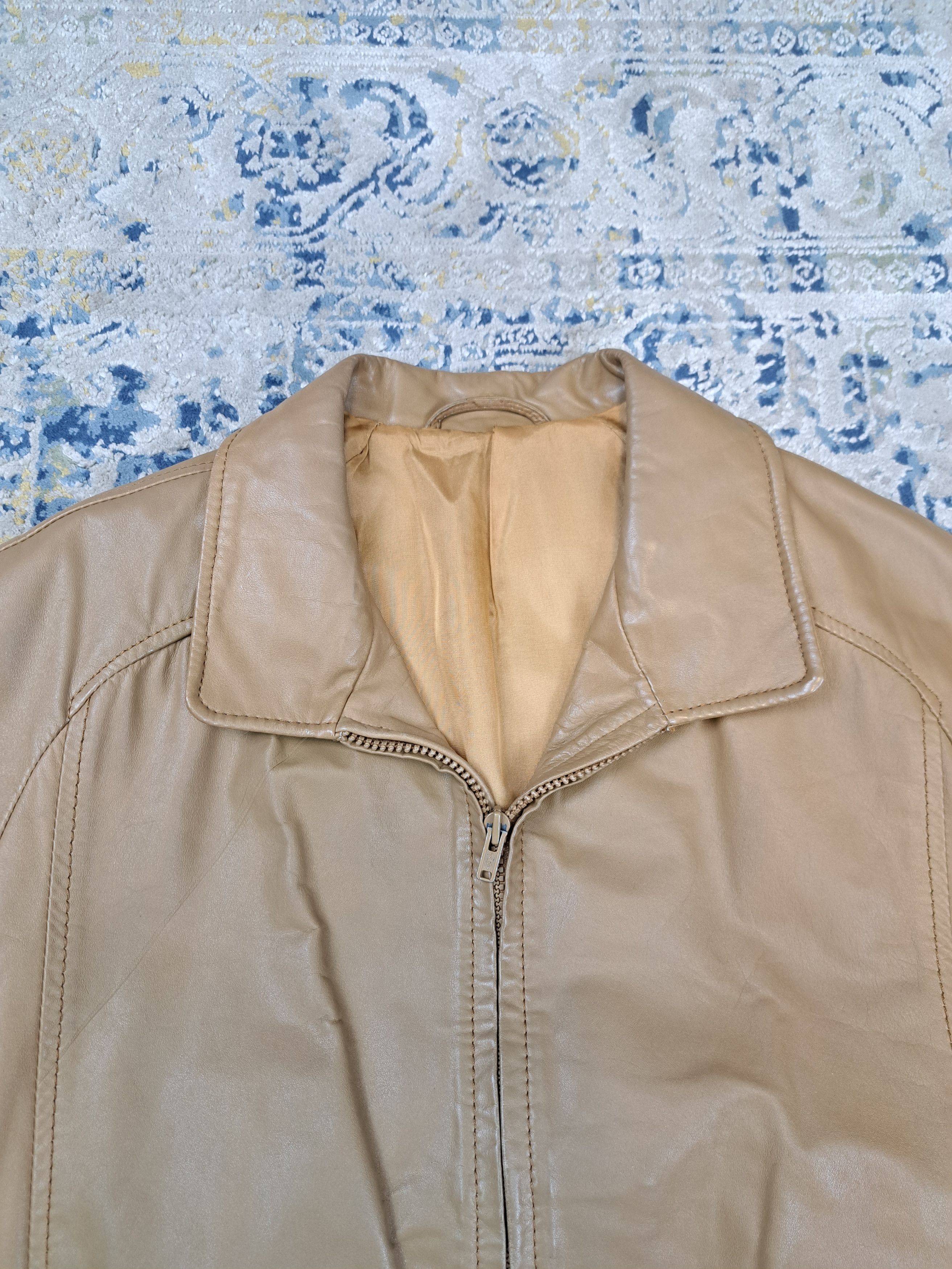 Genuine Leather Vintage High Quality Leather Jacket Salmi Zip Size US L / EU 52-54 / 3 - 2 Thumbnail
