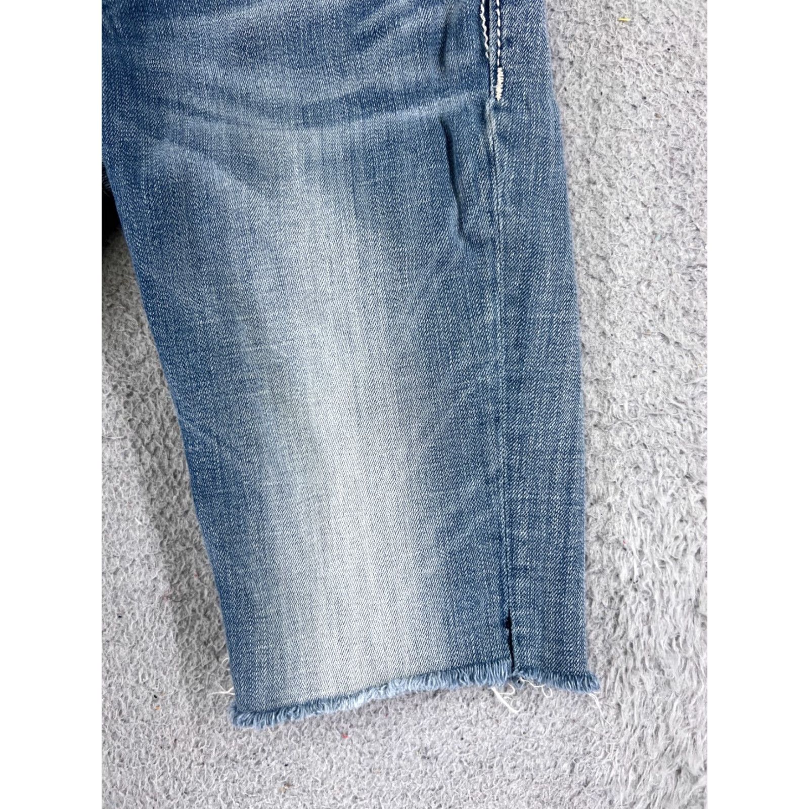 Miss Me Miss Me Shorts Womens Denim Blue 27x8 Boyfriend Embroidered Bling 5-Pocket Casual" Size 27" / US 4 / IT 40 - 2 Thumbnail