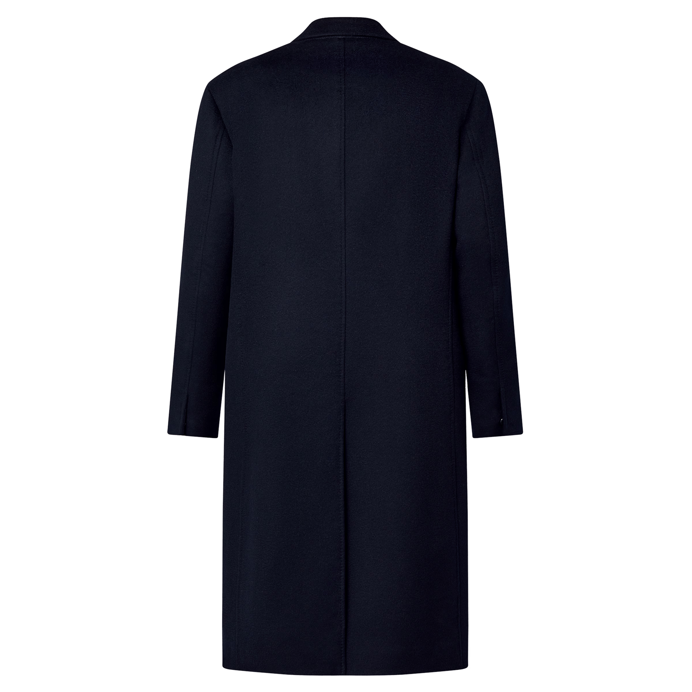 Louis Vuitton o1flszh0925 Double-Breasted Cashmere Coat in Blue/Camel Size S / US 4 / IT 40 - 3 Thumbnail