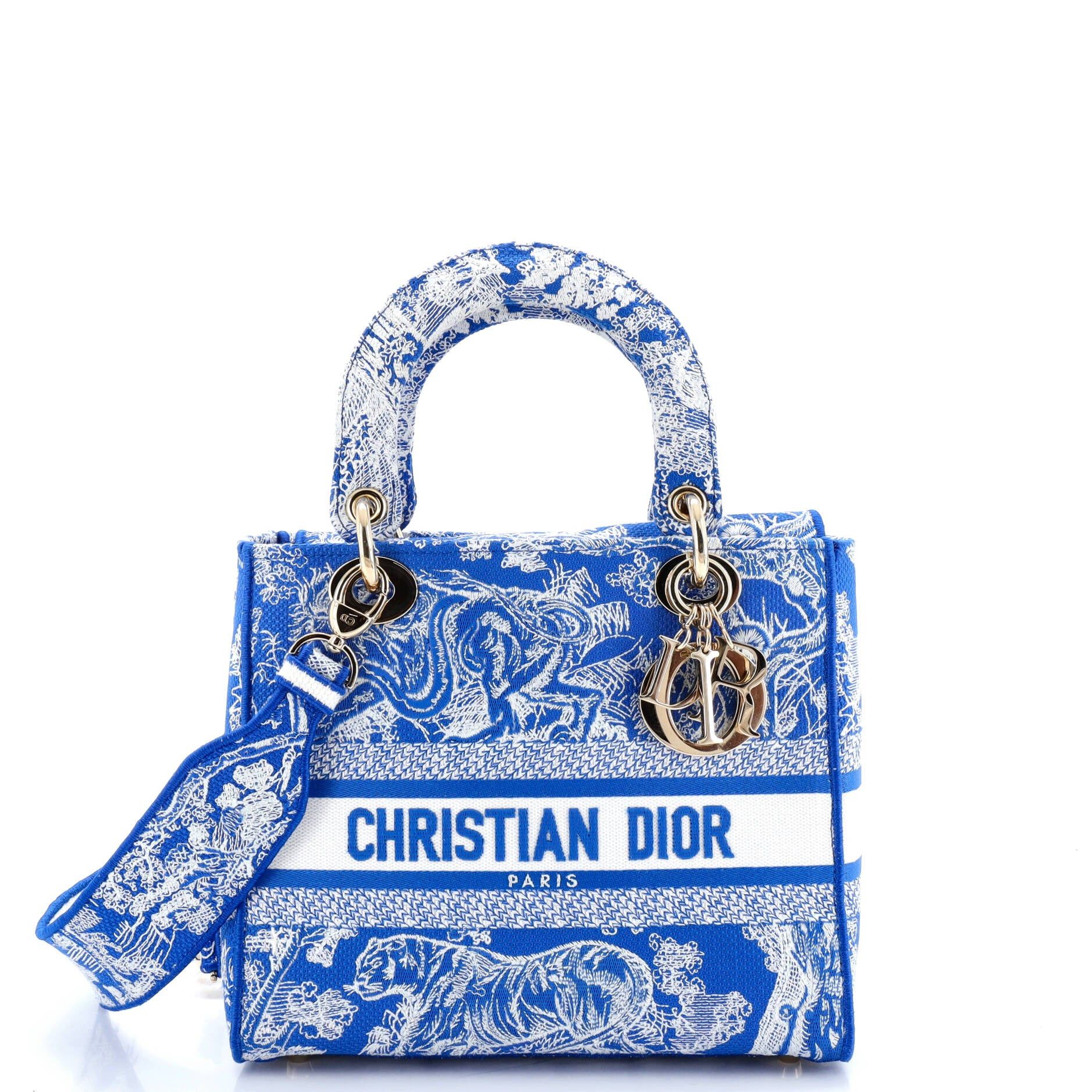 Dior Toile de Jouy Lady D-Lite Bag Size ONE SIZE - 1 Thumbnail