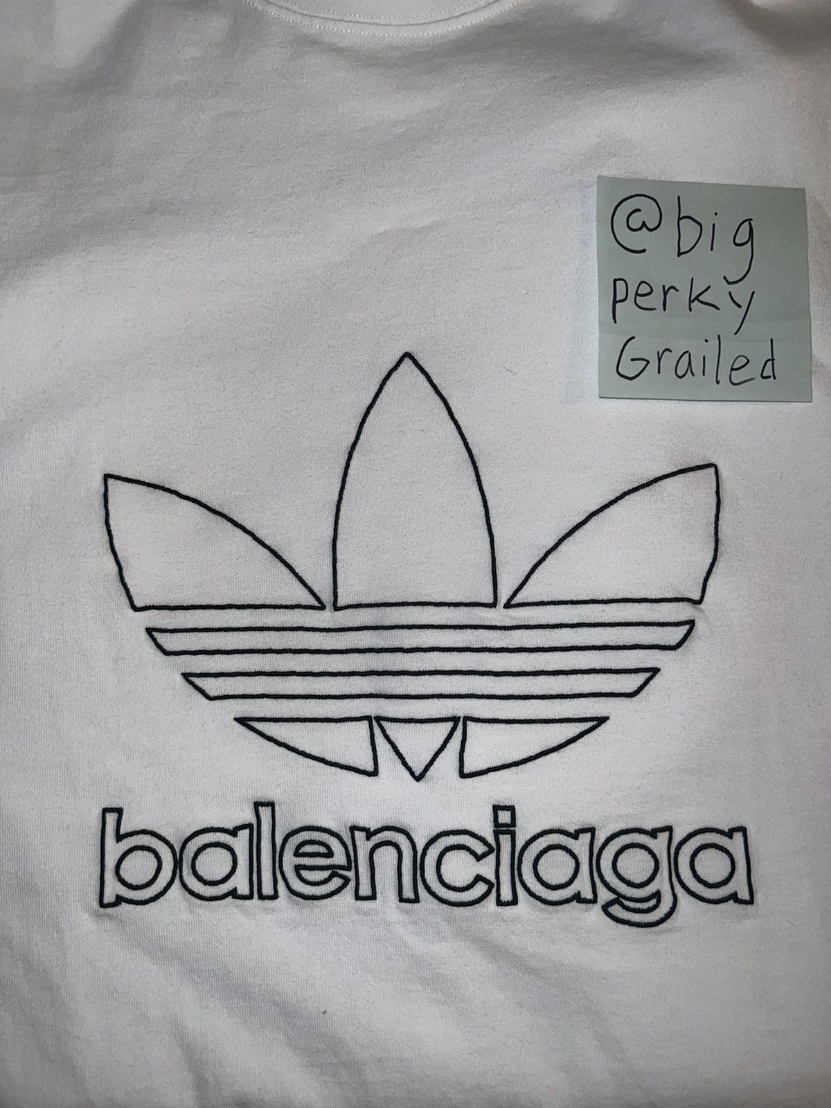 Balenciaga Balenciaga adidas t shirt Size US XL / EU 56 / 4 - 3 Thumbnail