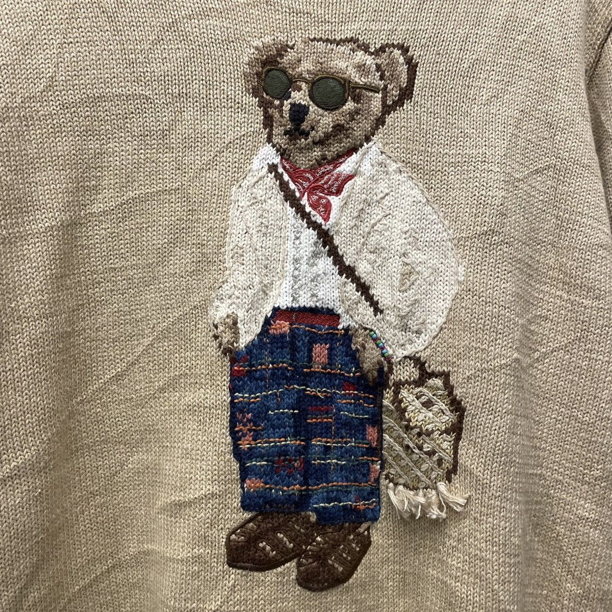 Polo Ralph Lauren Polo Ralph Lauren polo bear sweater Size US XL / EU 56 / 4 - 9 Thumbnail