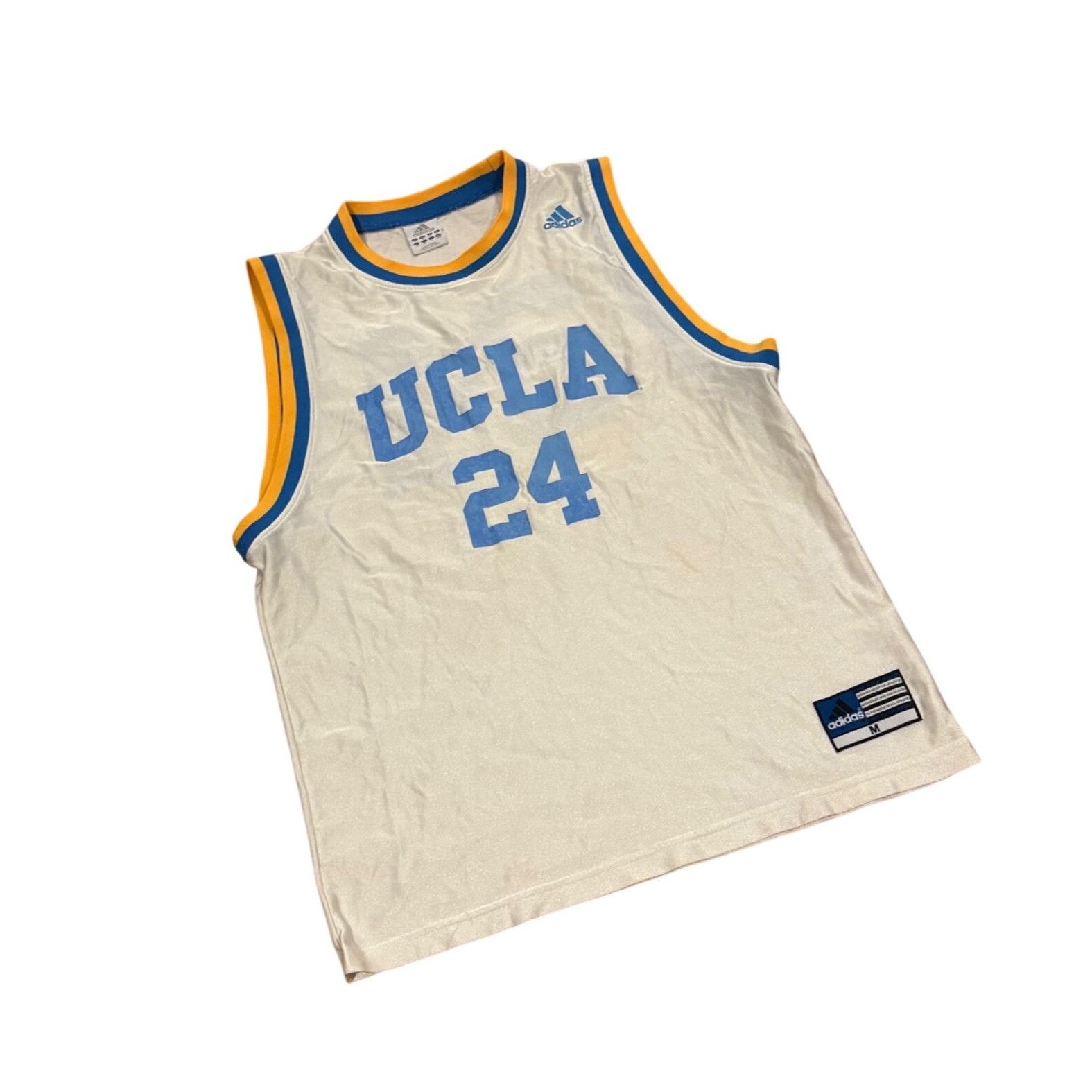 Adidas Vintage 1990’s Adidas UCLA Bruins #24 NCAA Basketball Jersey Size US M / EU 48-50 / 2 - 3 Thumbnail