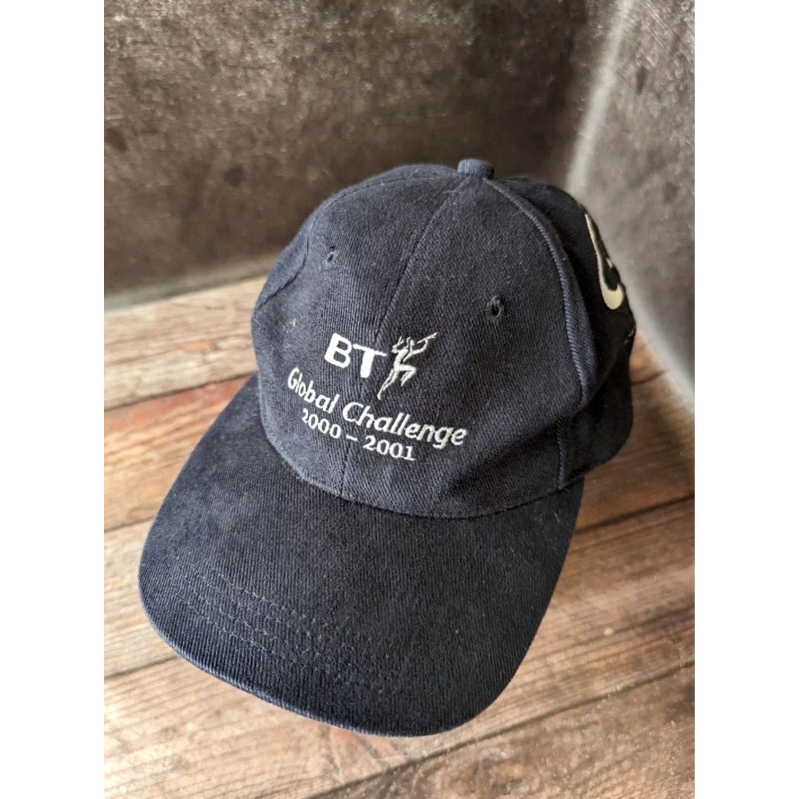 Vintage BT Global Challenge 2000 2001 Sailing Cap Hat Baseball Cap Men One Size Blue Size ONE SIZE - 3 Thumbnail