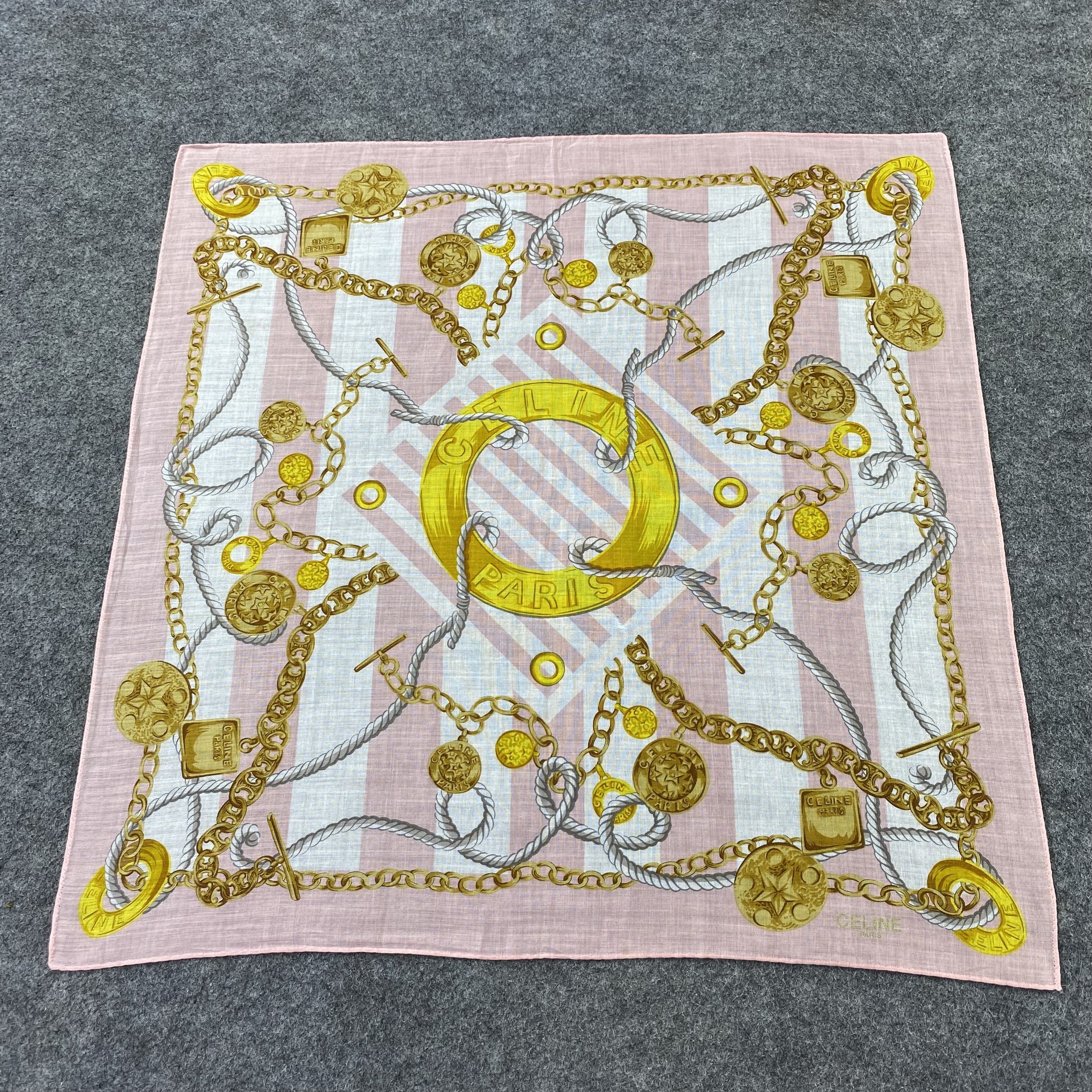 Celine Celine Handkerchief / Bandana / Neckerchief-B1292 Size ONE SIZE - 3 Thumbnail
