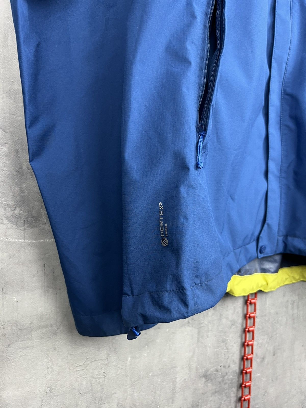 Rab RAB Men's Downpour Eco Hooded Jacket Blue Size XL Size US XL / EU 56 / 4 - 11 Thumbnail