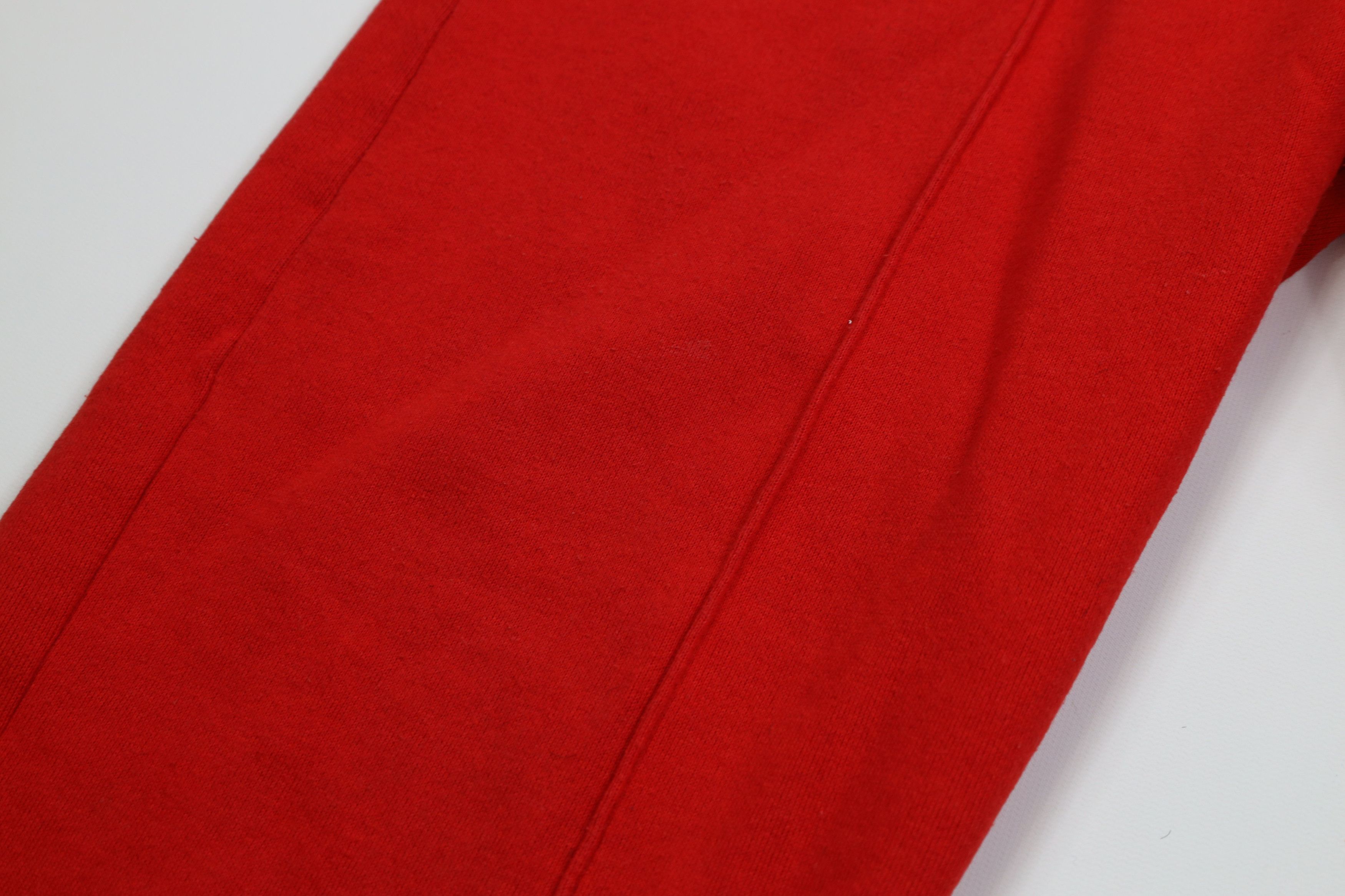 Russell Athletic Vintage 70s Russell Athletic Wide Leg Sweatpants Red USA Size US 36 / EU 52 - 6 Thumbnail