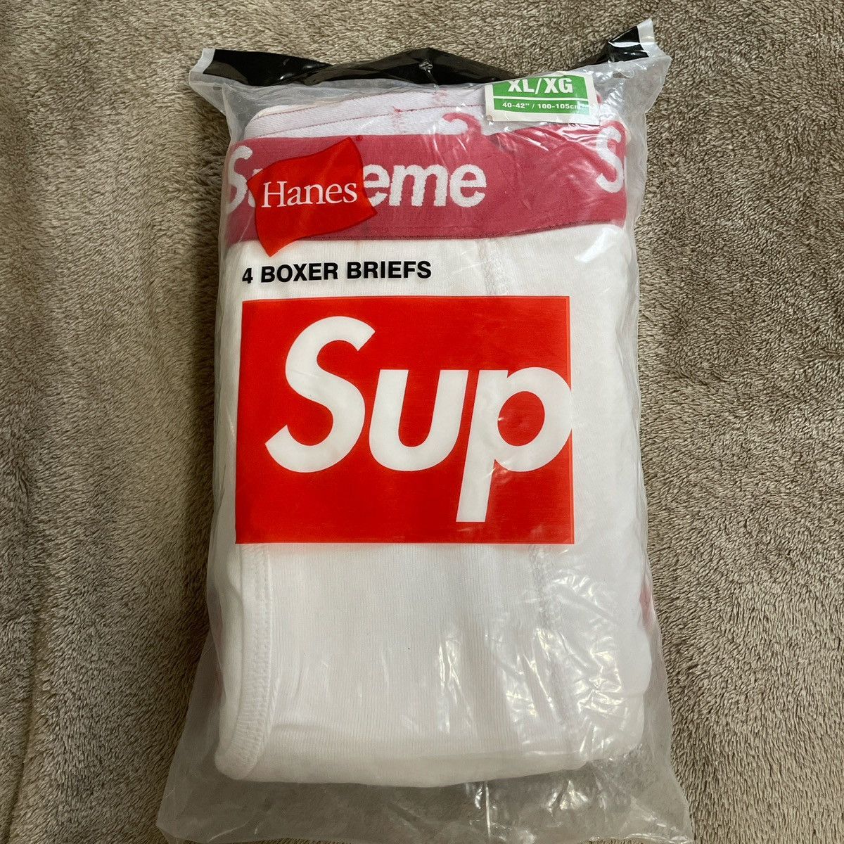 Supreme®/Hanes® Boxer Briefs (4 Pack)