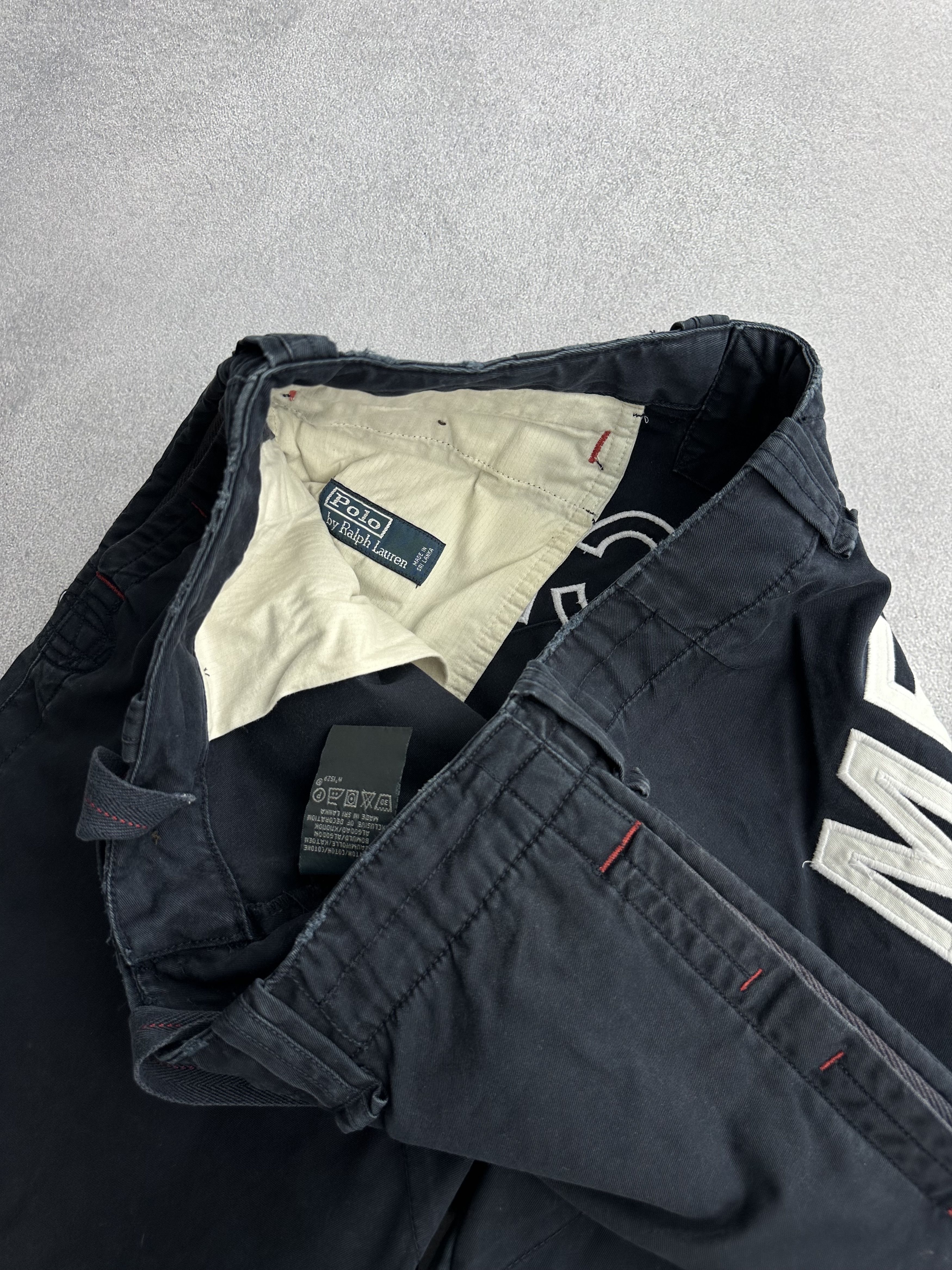 Polo Ralph Lauren × Vintage Vintage Polo Ralph Lauren Mercer Club Navy Shorts Size US 32 / EU 48 - 5 Thumbnail