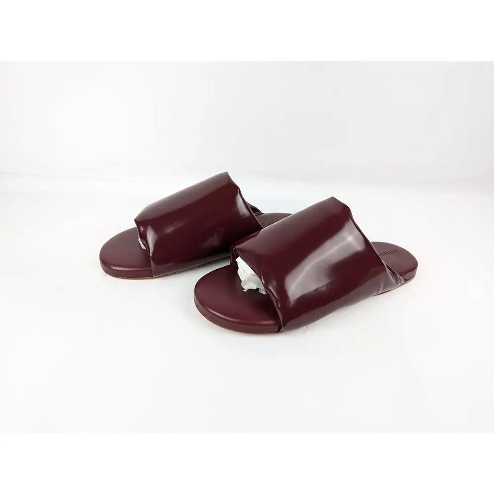 Bottega Veneta o1rshd1 Q:2 / Latex Sandal Leather in Merlot Size US 11 / EU 44 - 13 Thumbnail
