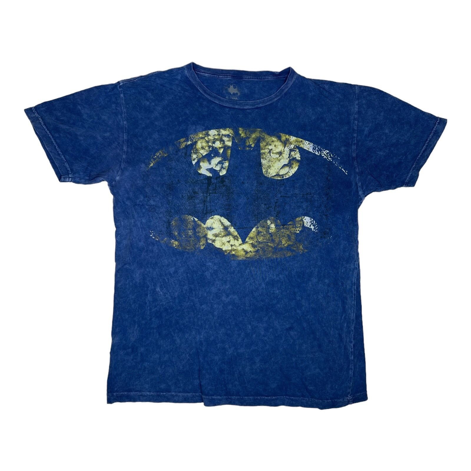 DC Vintage Batman Tie Dye T-Shirt DC Comic Retro Blue Size Larg Size US L / EU 52-54 / 3 - 1 Thumbnail
