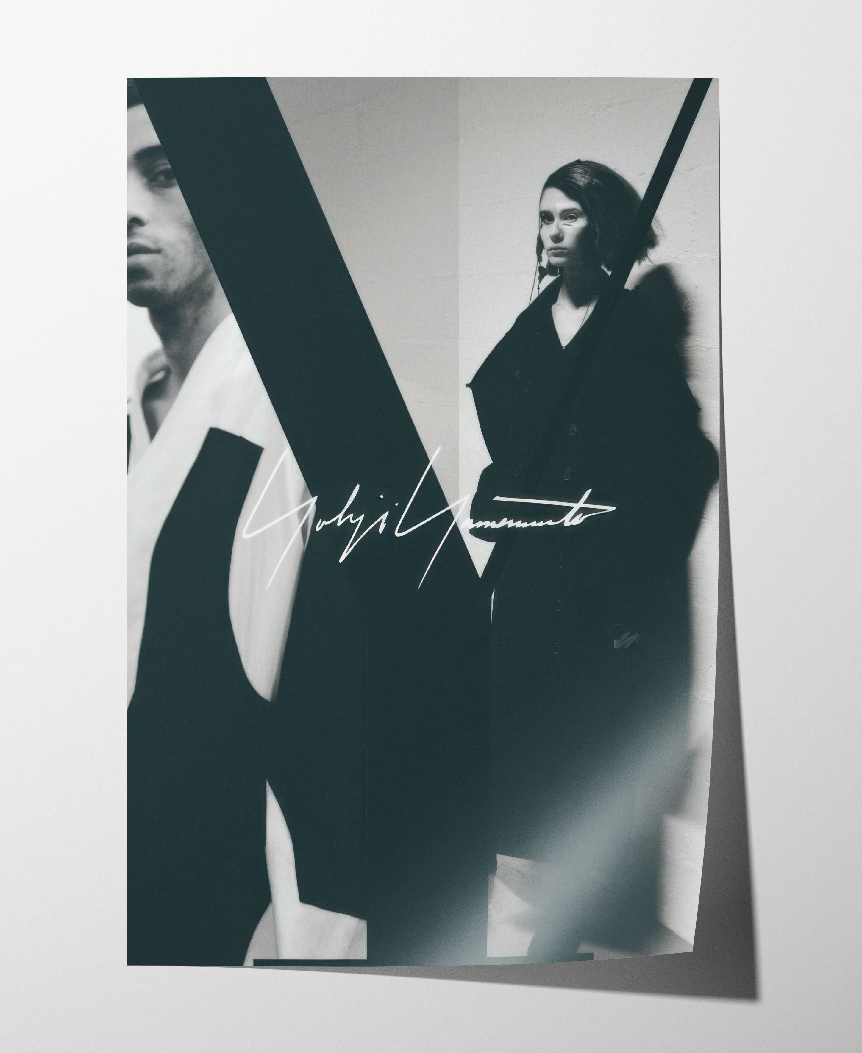 Yohji Yamamoto Yohji Yamamoto Art Poster Gift Vintage Archive Lookbook Logo Size ONE SIZE - 1 Thumbnail