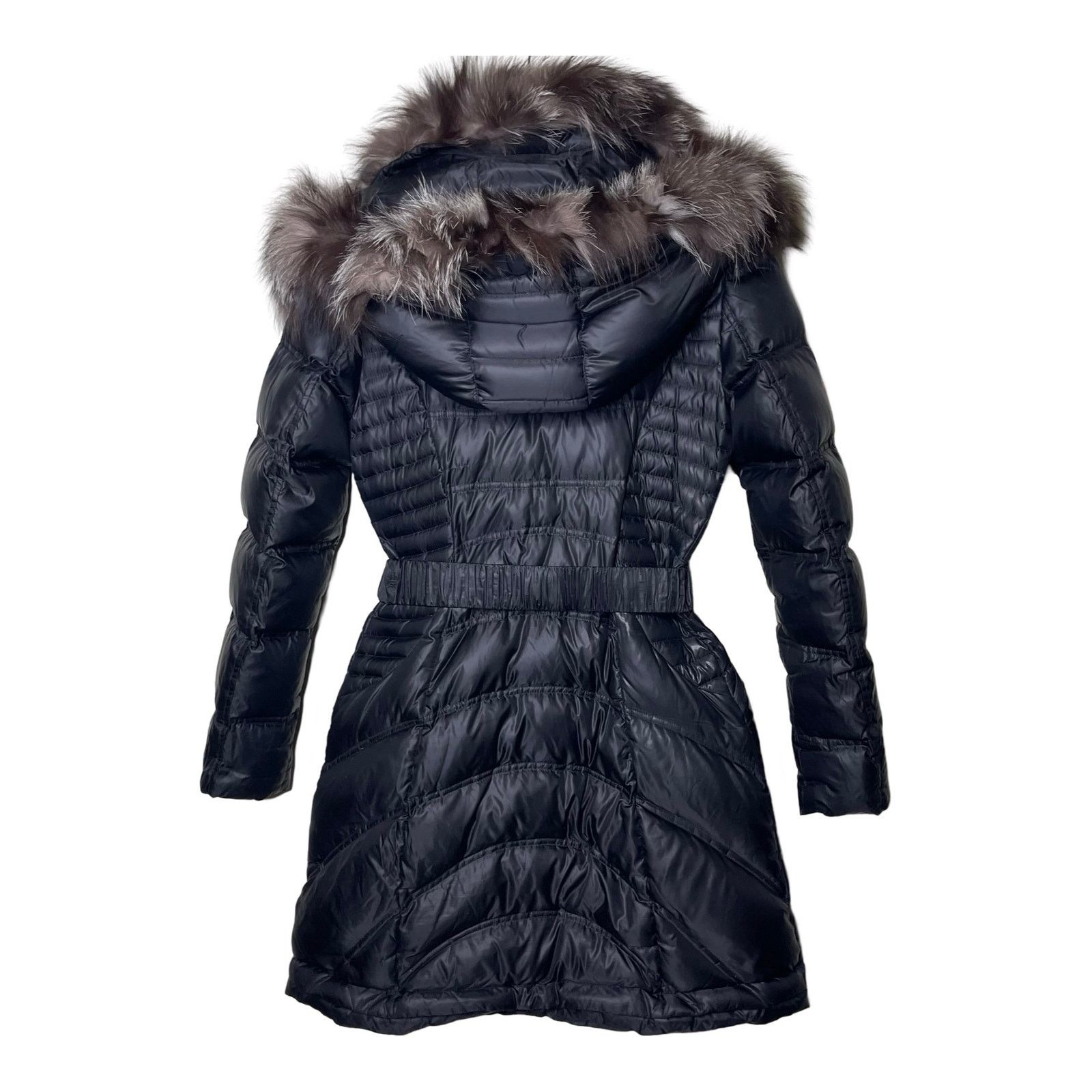Other Dawn Levy black down filled coat with real fox fur trim XS Size XS / US 0-2 / IT 36-38 - 3 Thumbnail