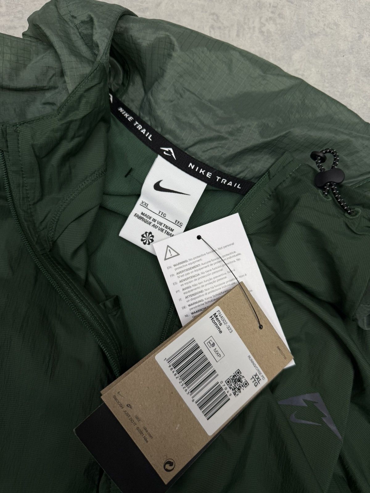 Nike Nike Trail Aireez Running Jacket Men’s Size XXL Size US XXL / EU 58 / 5 - 8 Thumbnail