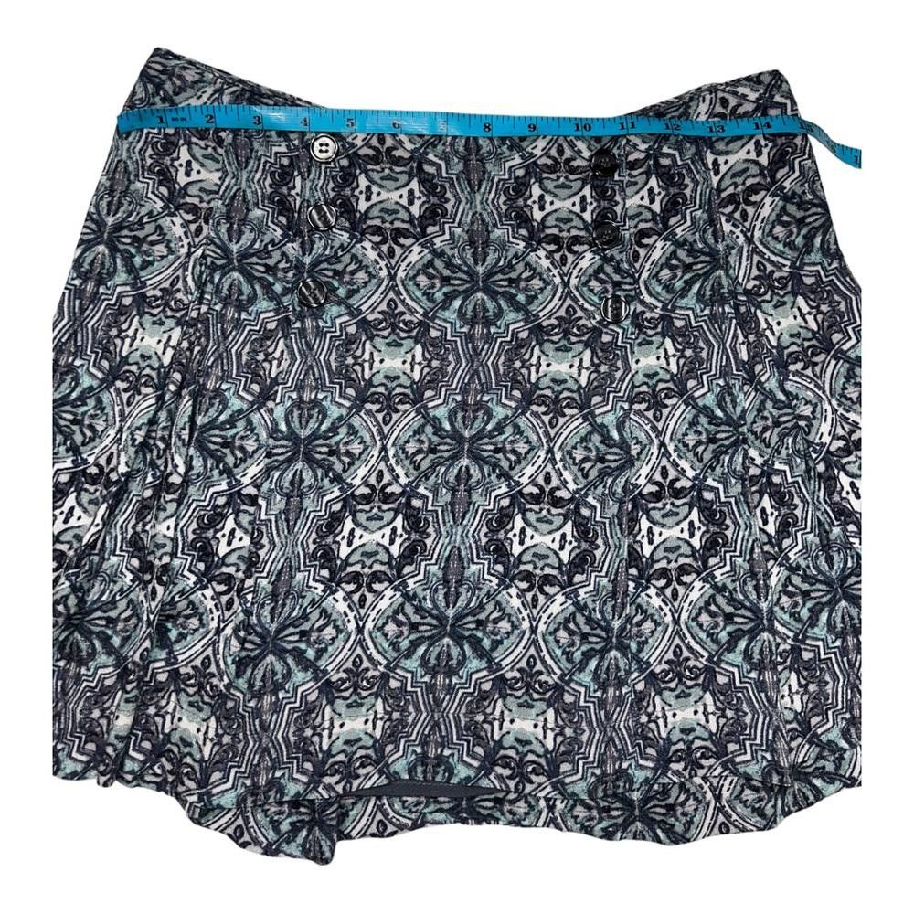 Free People Free People l Lovers Lane Blue Printed Mini Skirt Size 6 Size 28" / US 6 / IT 42 - 4 Thumbnail
