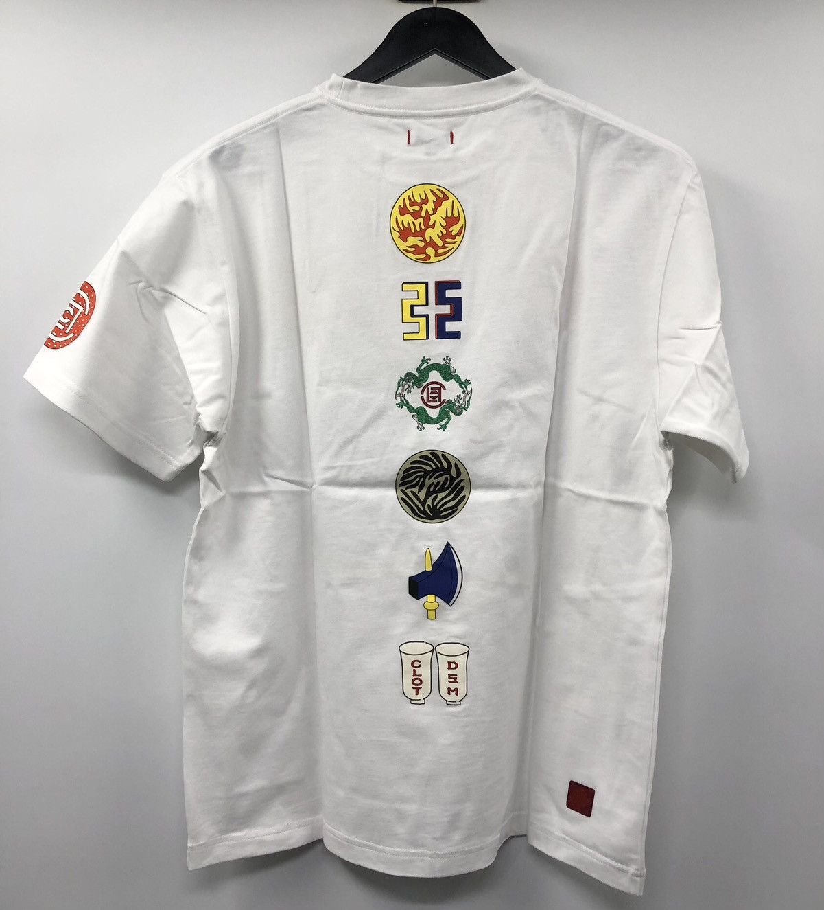 Dover Street Market CLOT x DSM Insignia Fearless Logo White T-Shirt Small Size US S / EU 44-46 / 1 - 6 Thumbnail