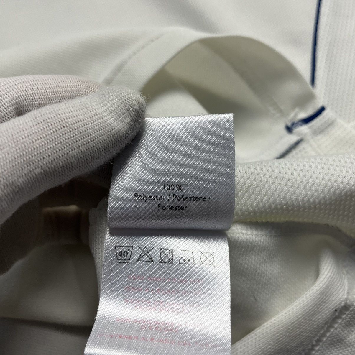 Other Vintage Admiral England Cricket Polo Jersey Vodafone Y2K Size US L / EU 52-54 / 3 - 12 Thumbnail