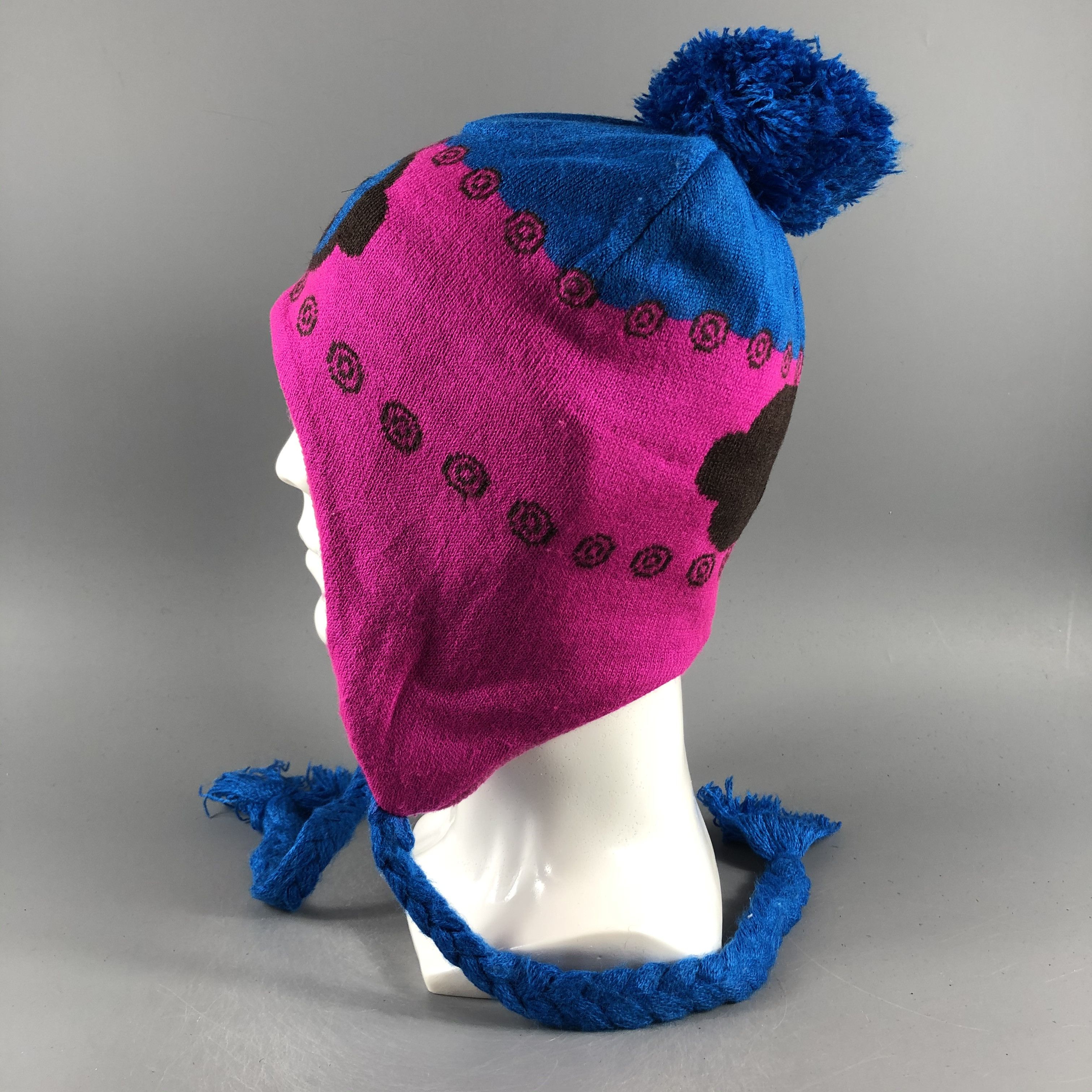 Japanese Brand × Vintage Kombi Ear Flap Hat Beanie Snow Hat Snow Cap -D566 Size ONE SIZE - 2 Thumbnail