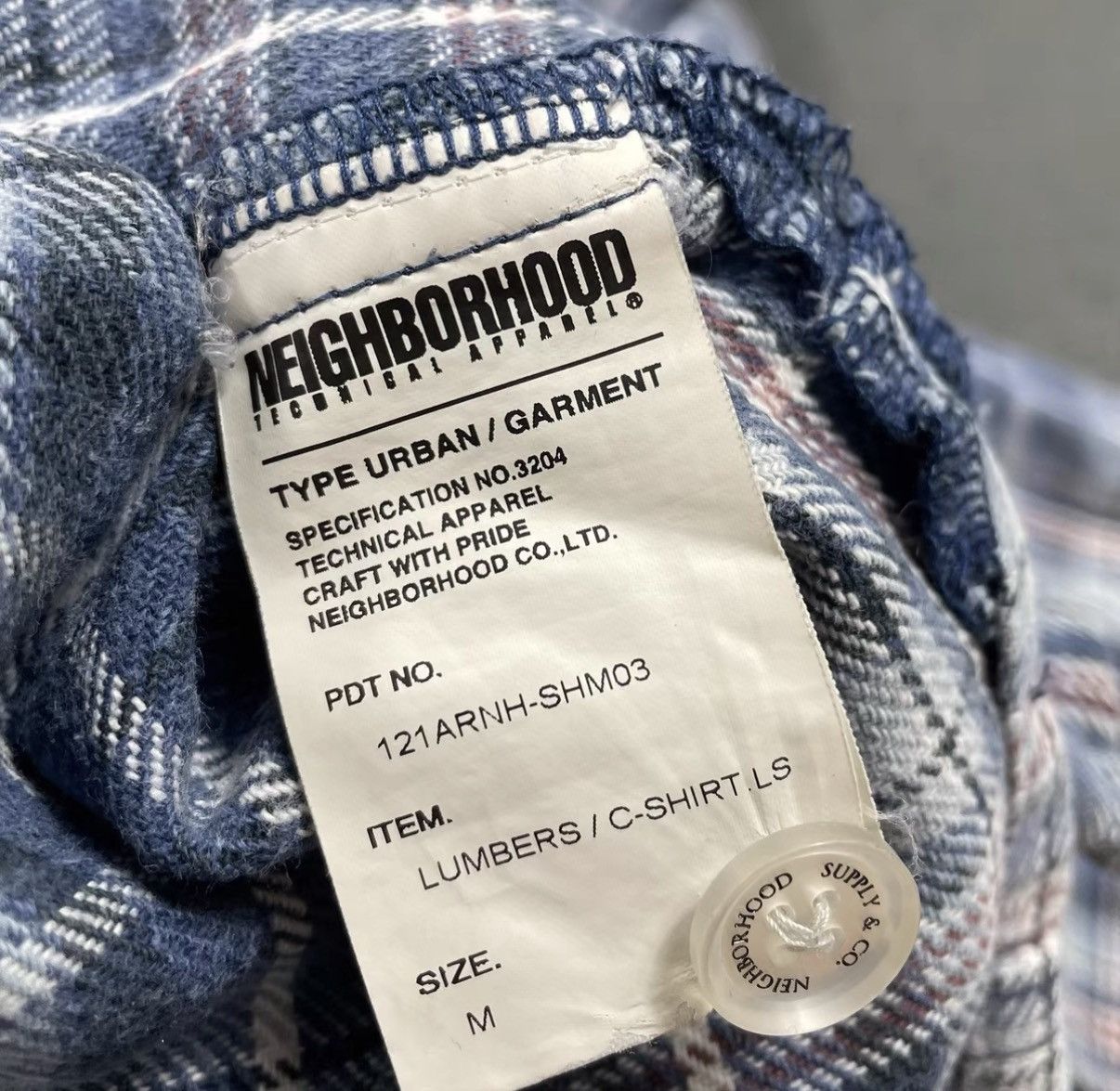 Neighborhood NEIGHBORHOOD NBHD LUMBERS/C-SHIRT J16 Size US M / EU 48-50 / 2 - 6 Thumbnail