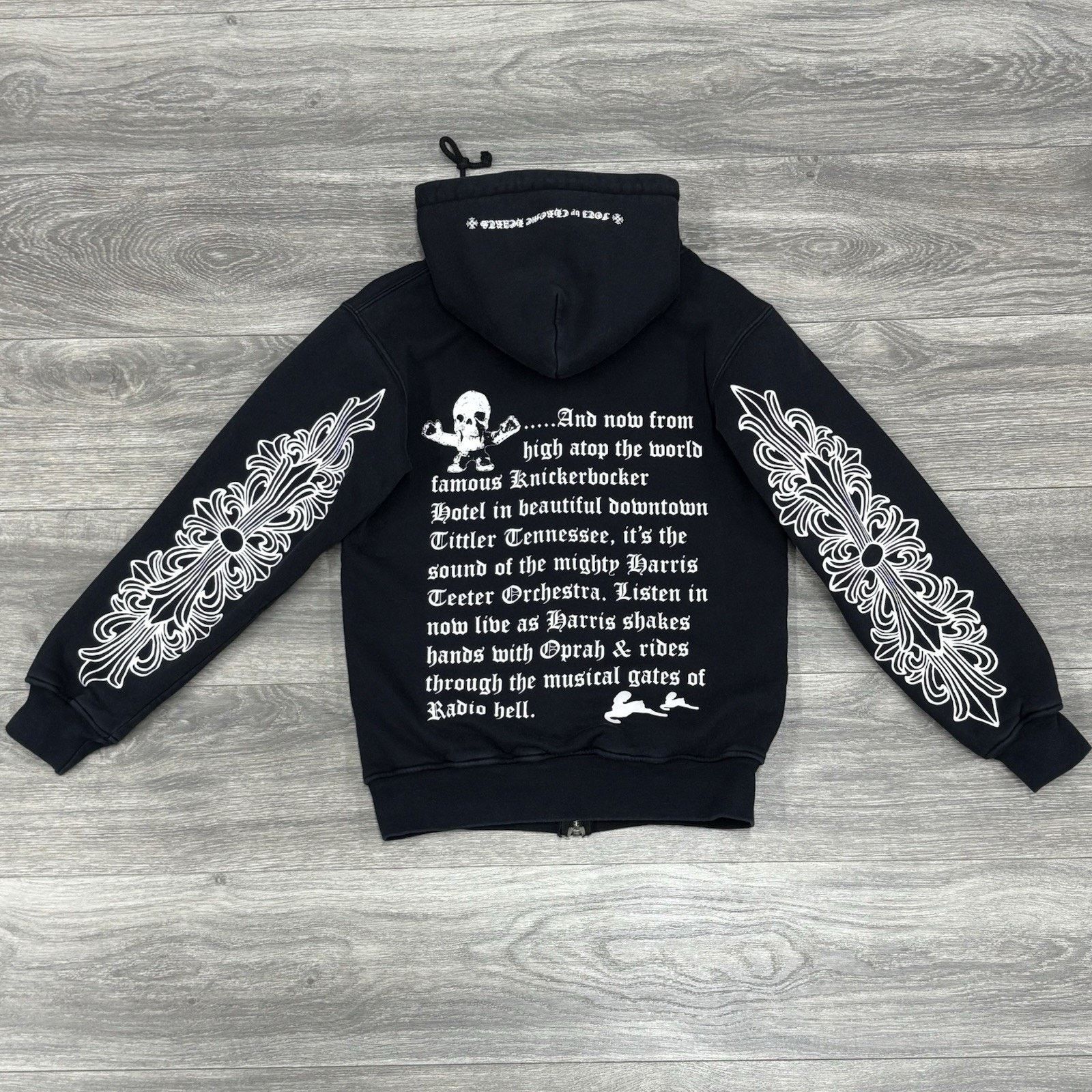Chrome Hearts Chrome Hearts Vintage Faded Foti Heavy Thermal Zip