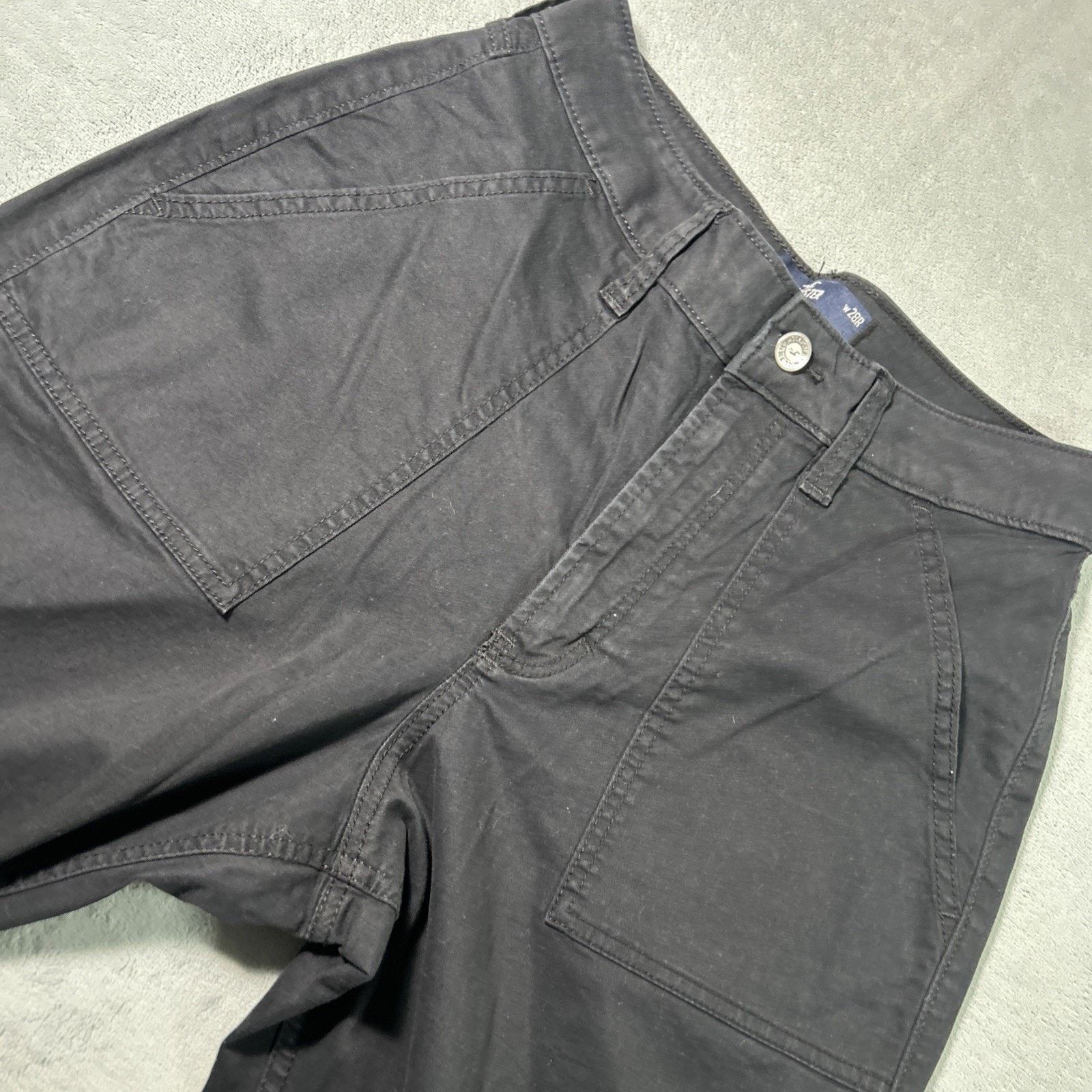 Hollister Beyond Baggy Cargo Pants 6 29x31 Hamilton Wide Loose Surplus Size 28" / US 6 / IT 42 - 10 Thumbnail