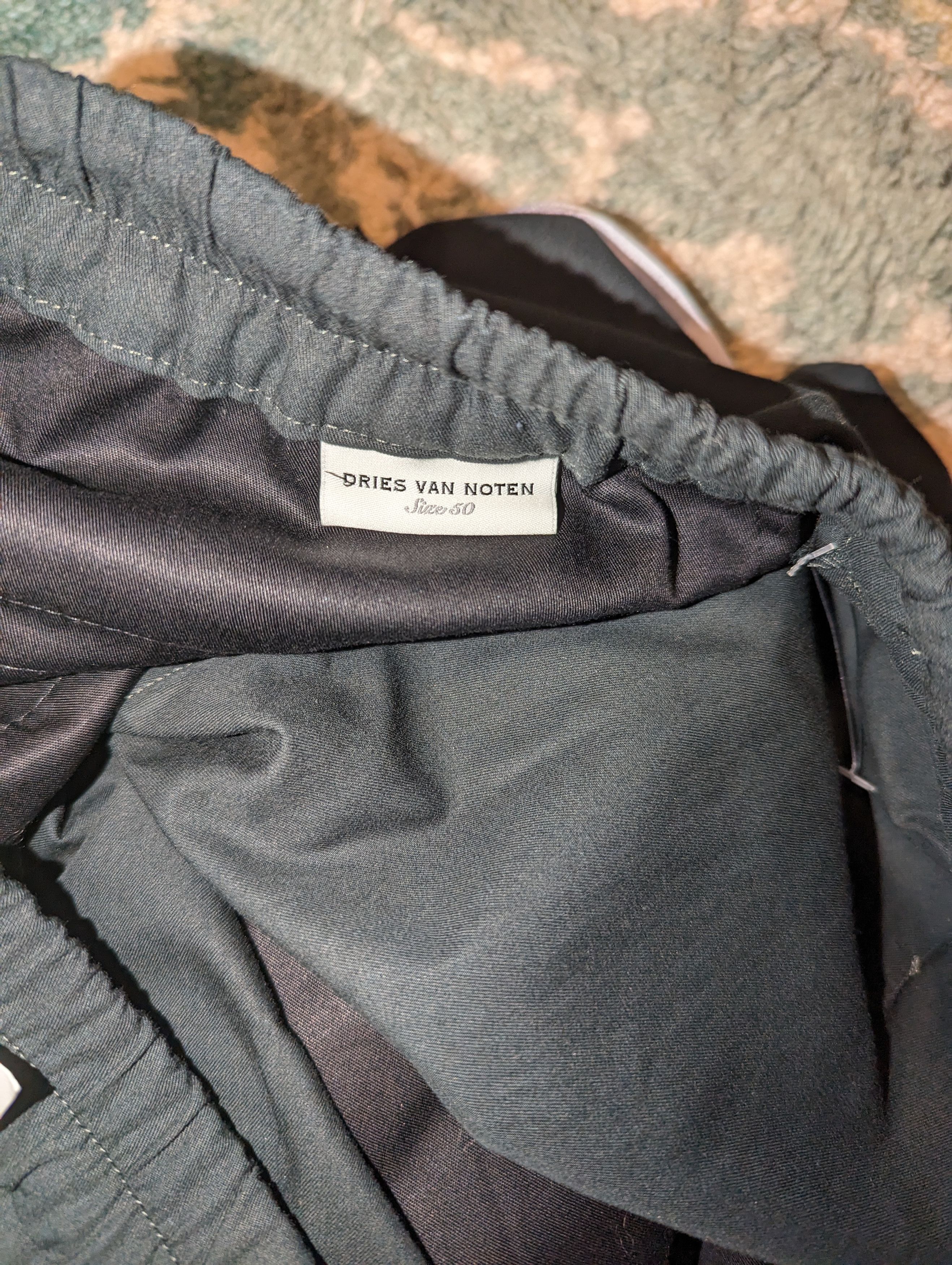 Dries Van Noten DRIES VAN NOTEN PARKINO TAPERED PANT Size US 34 / EU 50 - 6 Thumbnail