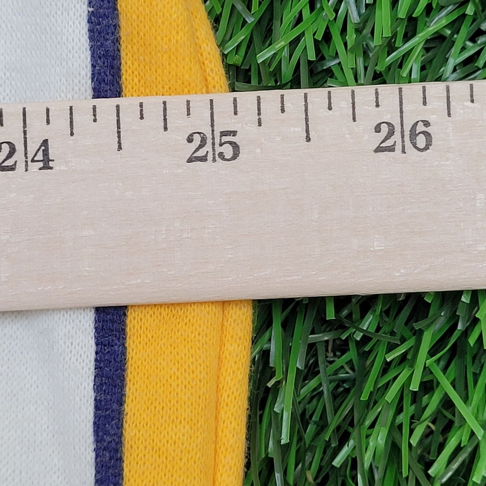 Other Hippie MOD Striped Sweatshirt Womens Large 25x26 Baggy Boxy Size L / US 10 / IT 46 - 14 Thumbnail
