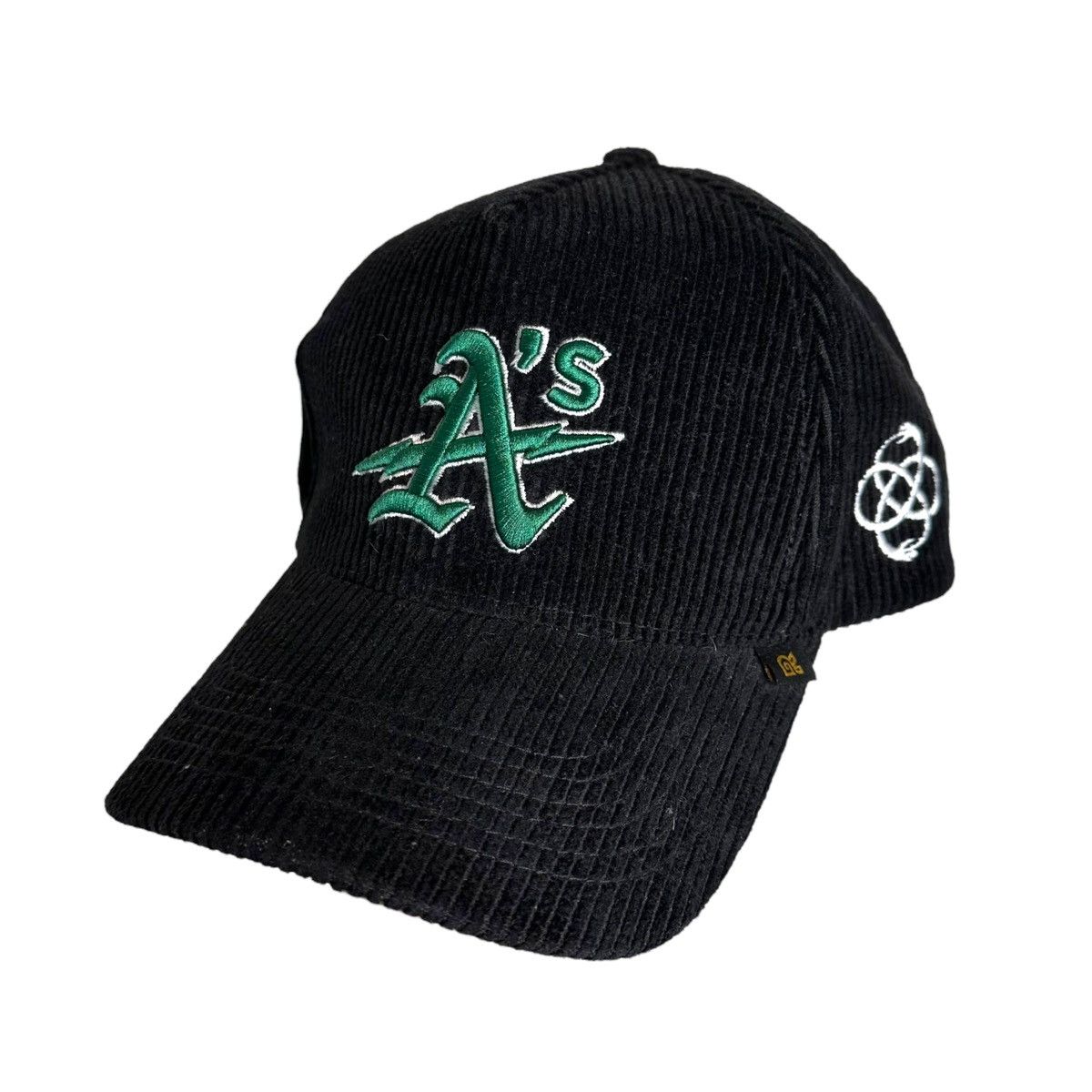 New Era × Vintage Reference Oakland Athletics corduroy snapback hat Size ONE SIZE - 2 Thumbnail