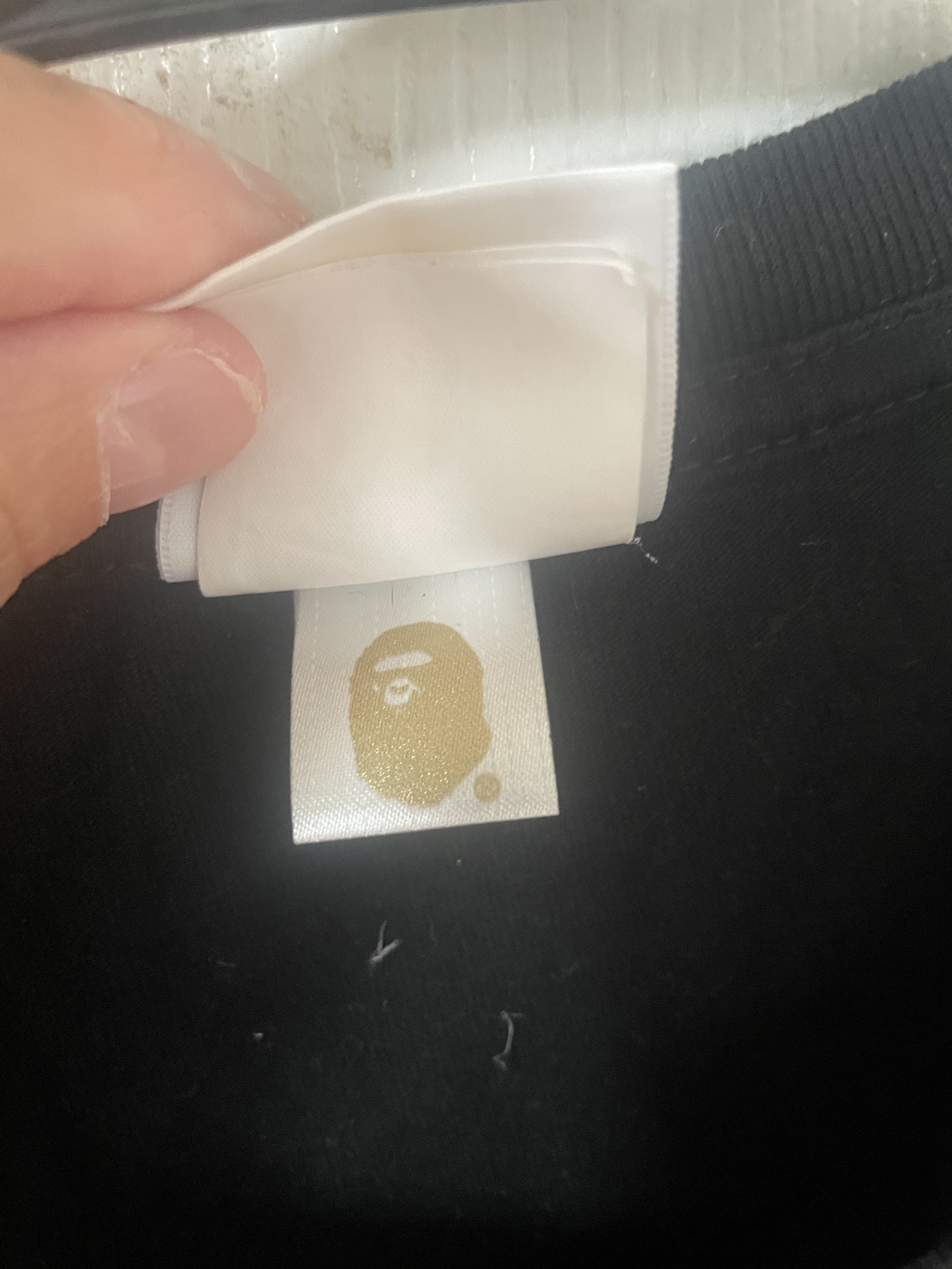 Bape Black Bape T-Shirt Size US M / EU 48-50 / 2 - 4 Thumbnail