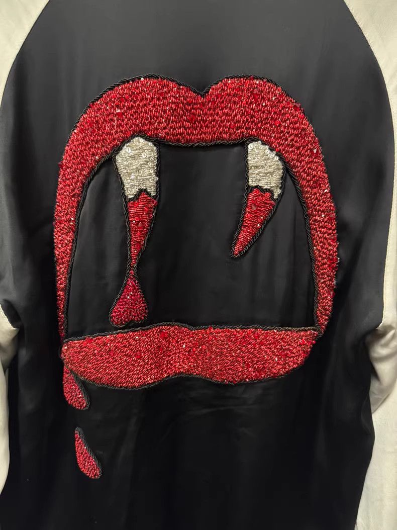 Saint Laurent Paris Saint Laurent 14ss blood tooth silk jacket Size US S / EU 44-46 / 1 - 4 Thumbnail
