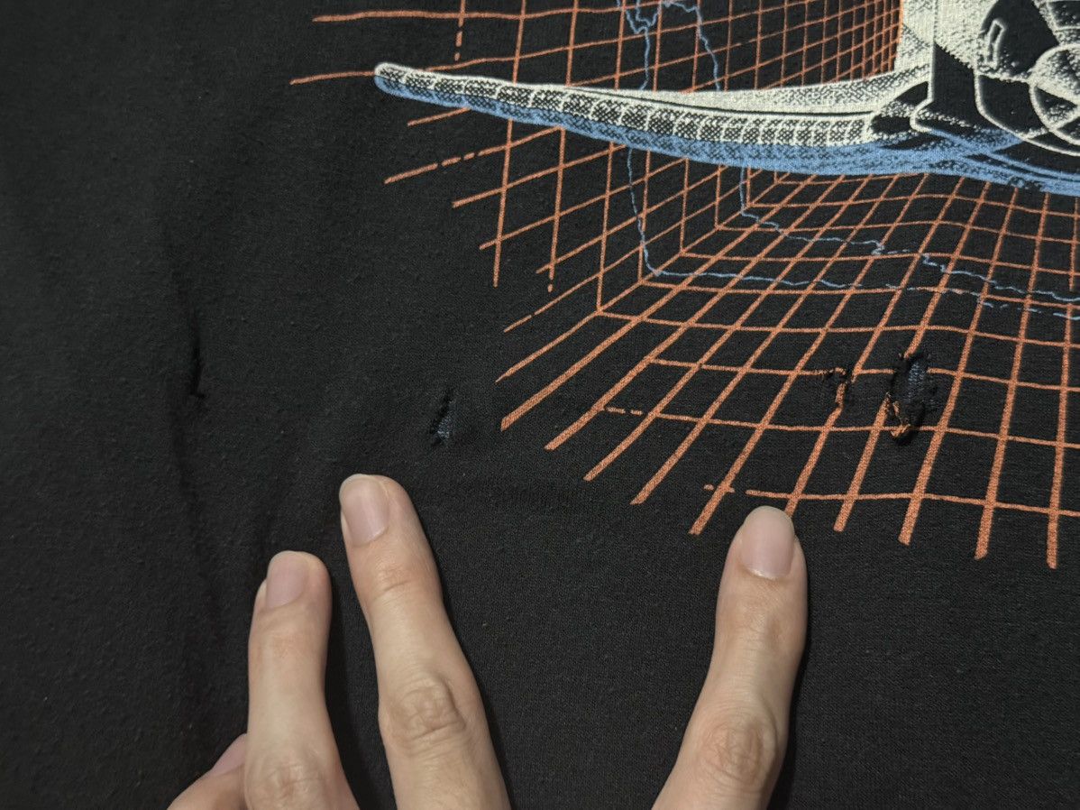 Vintage Distressed Vintage 80s NASA Mission STS-XXVI T Shirt Size US L / EU 52-54 / 3 - 14 Thumbnail
