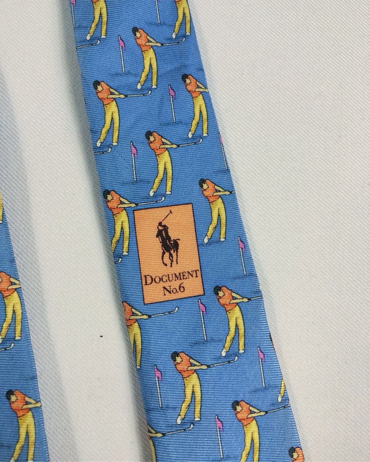 Polo Ralph Lauren Rare Vintage Polo Ralph Lauren Silk Tie Made in Italy Size ONE SIZE - 4 Thumbnail