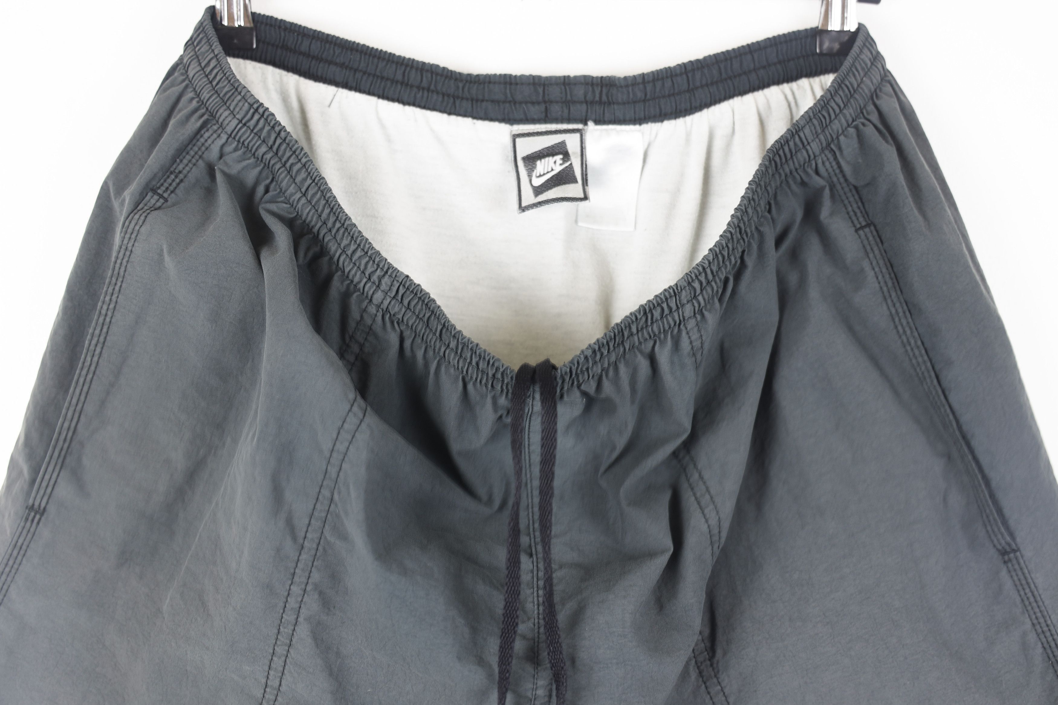 Nike × Vintage Vintage Nike Swoosh Logo Washed Shorts 90s Size US 36 / EU 52 - 3 Thumbnail