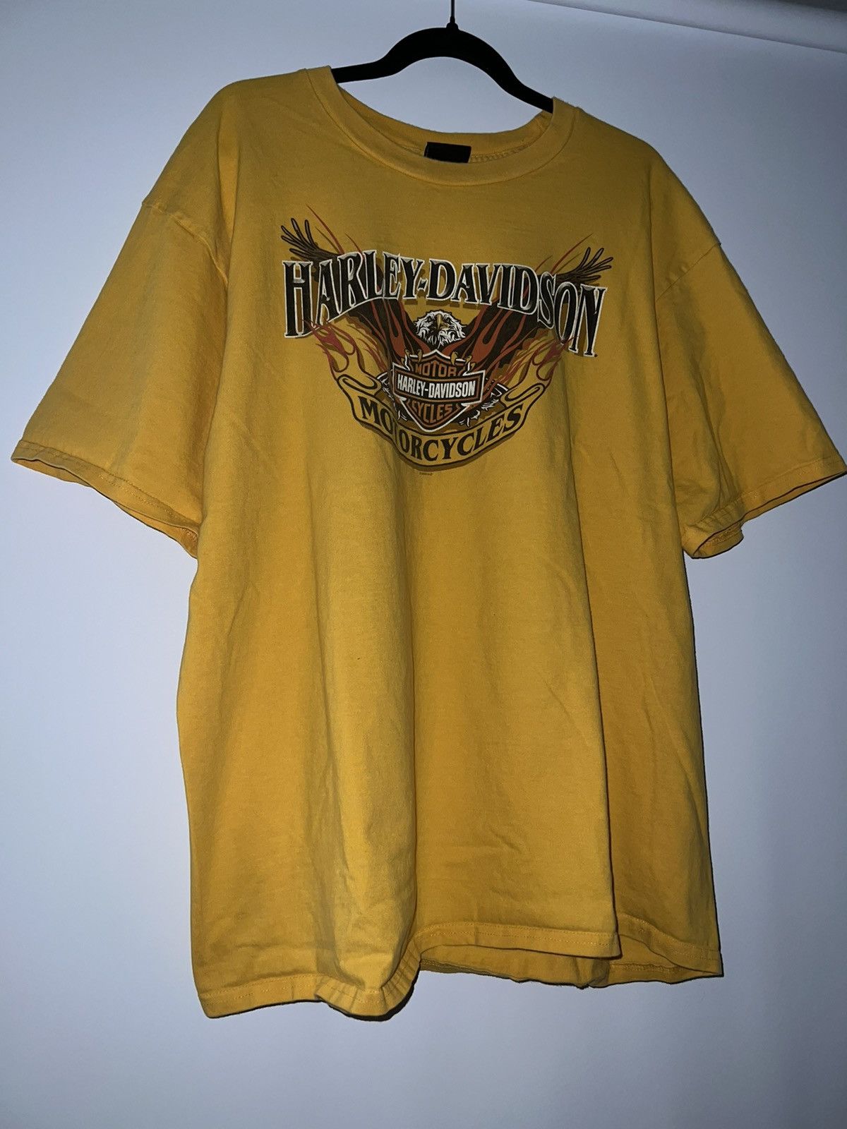 Harley Davidson × Vintage Vintage Harley Davidson Eagle T-Shirt Size US XXL / EU 58 / 5 - 5 Thumbnail