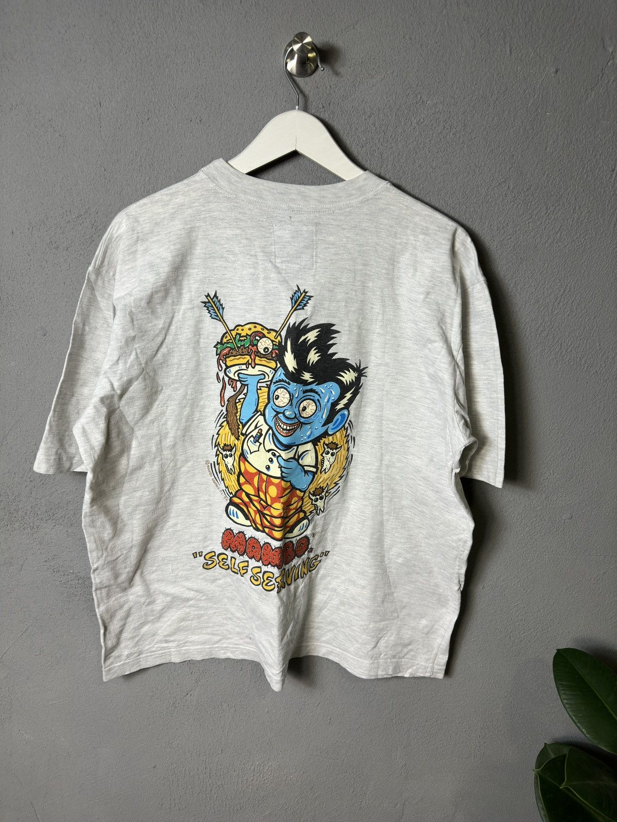 Mambo × Vintage Vintage 1994 Mambo Self Serving Pop Art Shirt Size US M / EU 48-50 / 2 - 1 Thumbnail