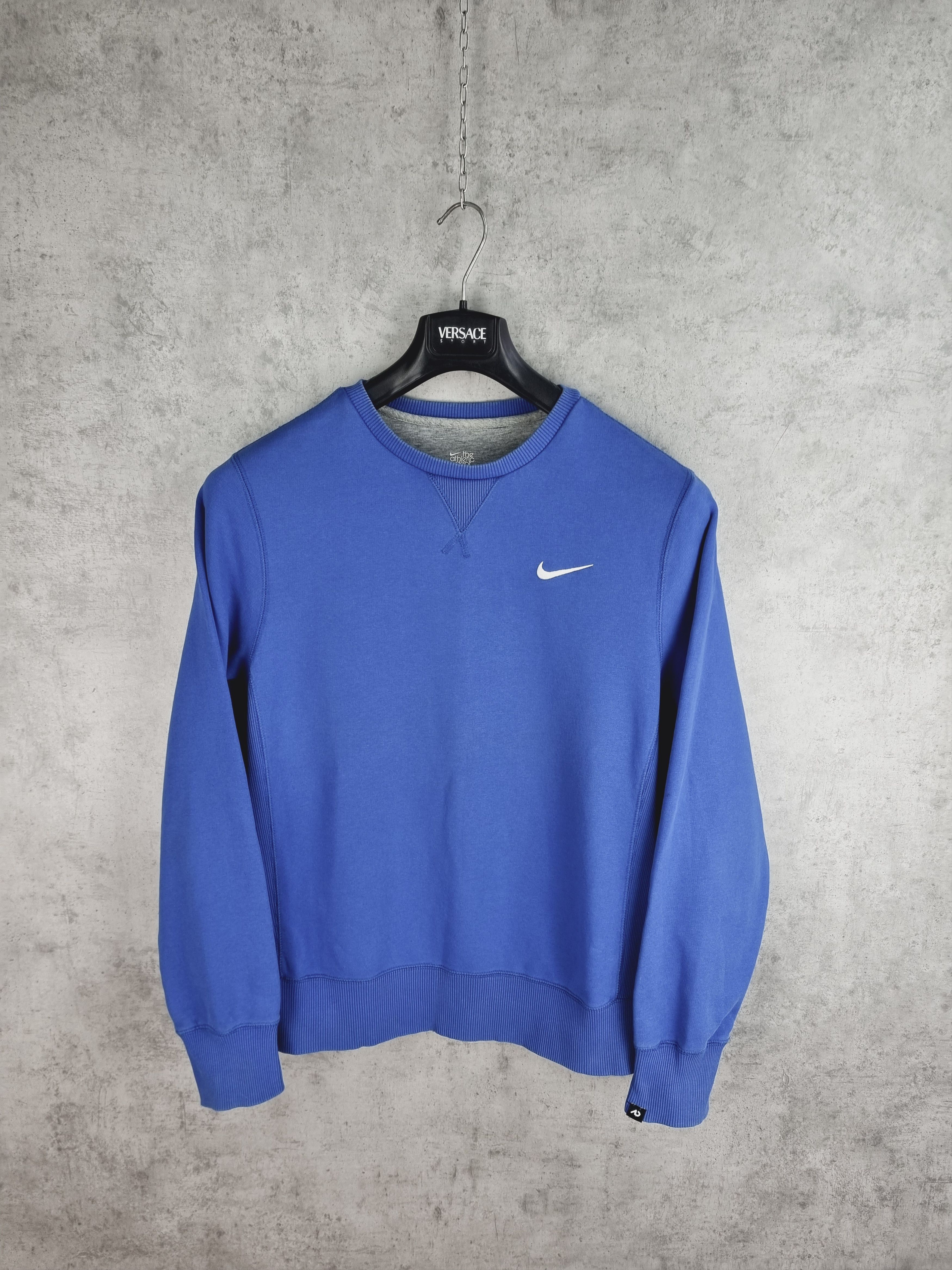 Nike × Vintage Nike Faded Indigo Sweatshirt Size US S / EU 44-46 / 1 - 2 Thumbnail