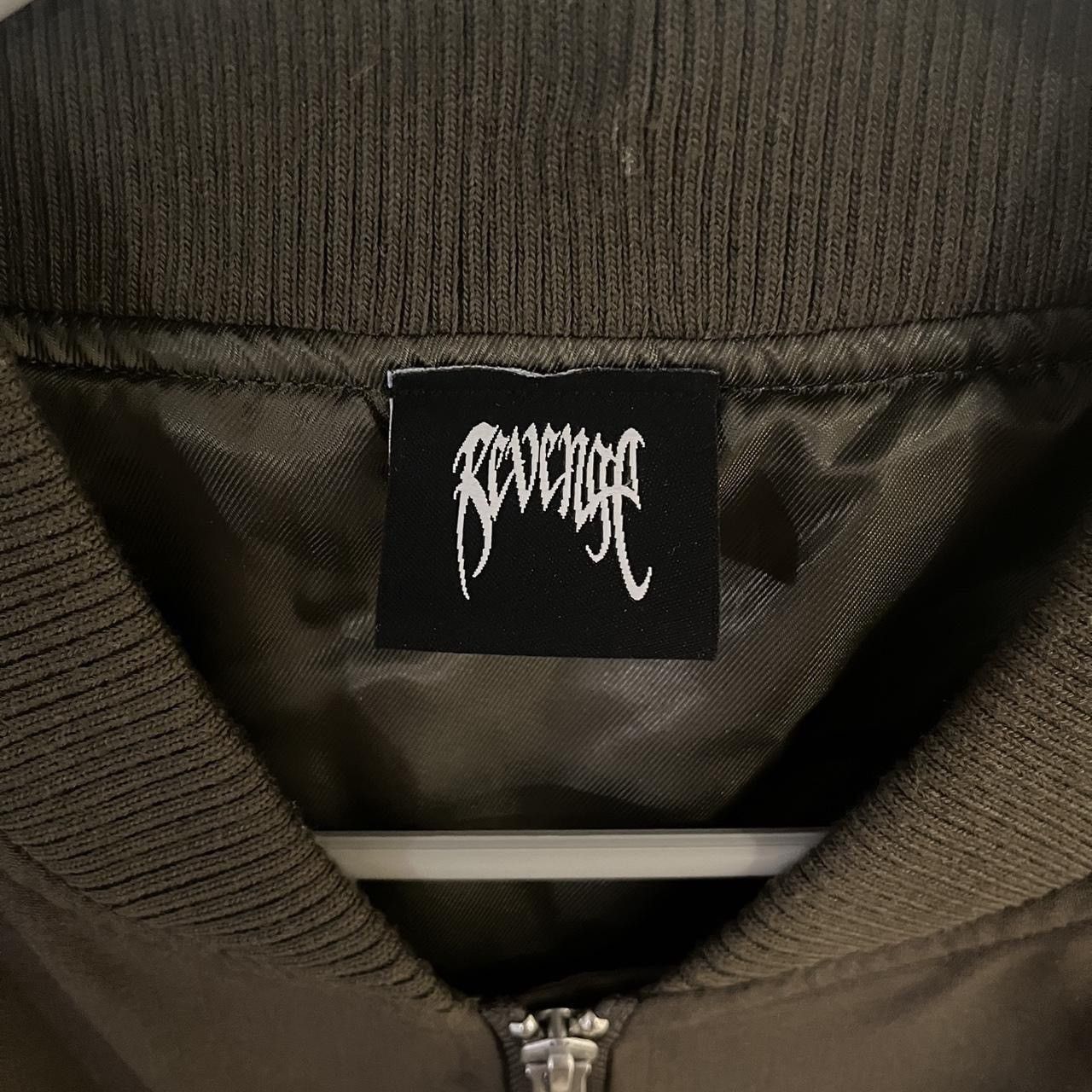 Revenge Revenge Embroidered Nylon Bomber (Army) Size US S / EU 44-46 / 1 - 3 Thumbnail
