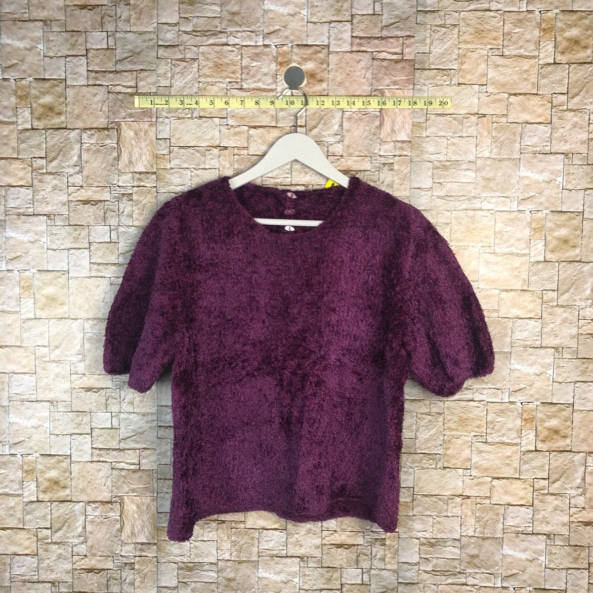 Homespun Knitwear × Japanese Brand Japanese Brand Purple Knitwear #A908 Size S / US 4 / IT 40 - 1 Thumbnail