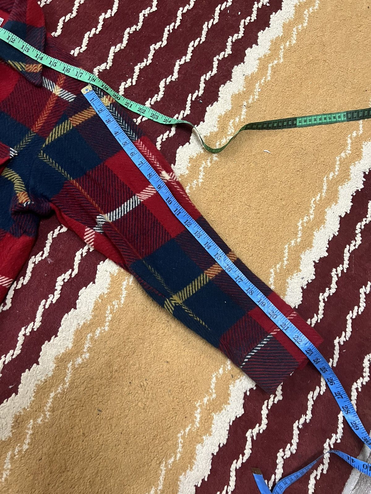 Maine Guide × Vintage VINTAGE MAINE GUIDE STRIPED WOOL BUTTON UP JACKET Size US M / EU 48-50 / 2 - 8 Thumbnail