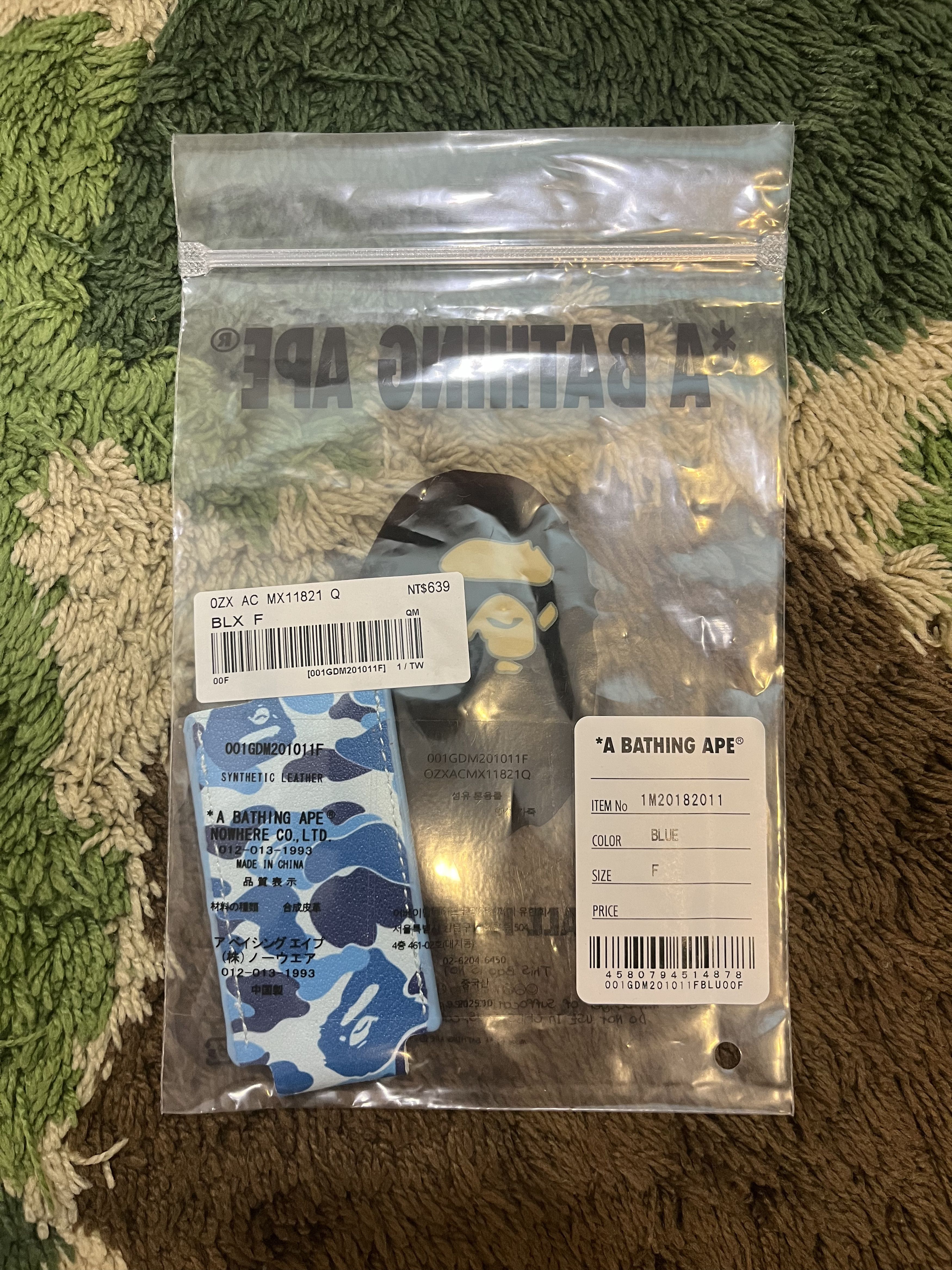 Bape BAPE ABC CAMO LIGHTER CASE BLUE Size ONE SIZE - 3 Thumbnail