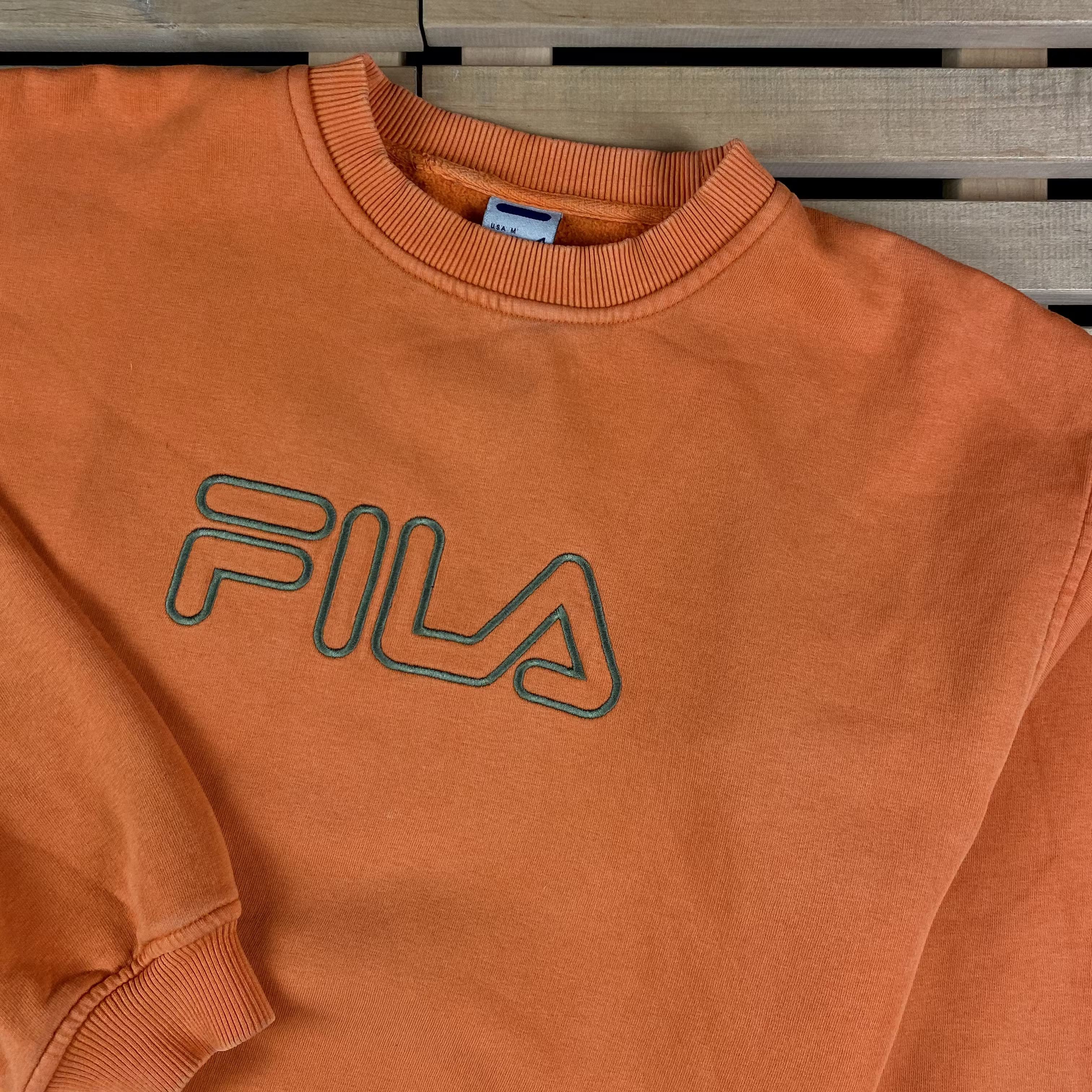 Fila × Vintage Mens Sweatshirt Fila Vintage Big Logo Size M Size US M / EU 48-50 / 2 - 2 Thumbnail