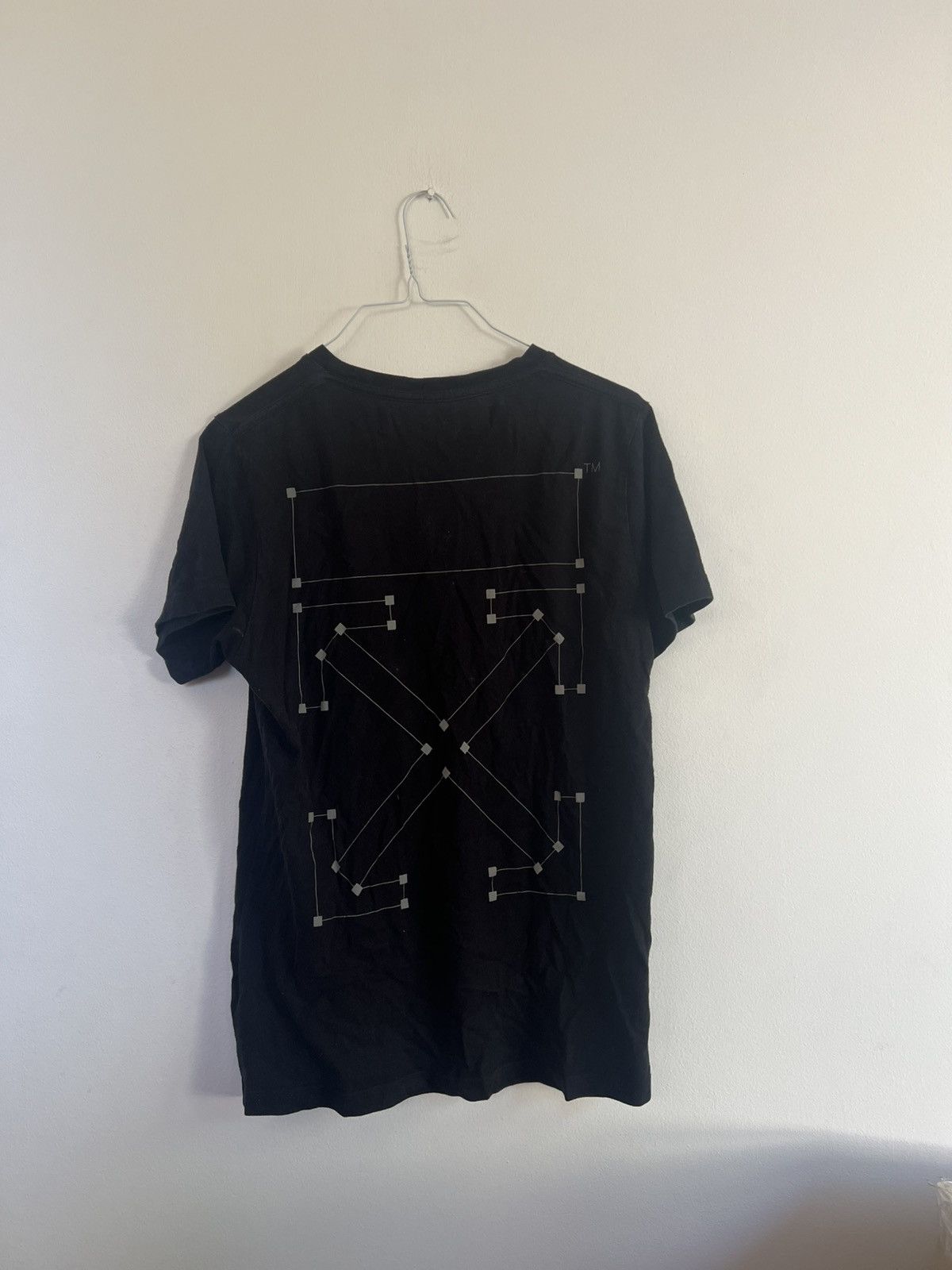 Off-White Off white Backbone Arrow Logo TEE Size US S / EU 44-46 / 1 - 3 Thumbnail