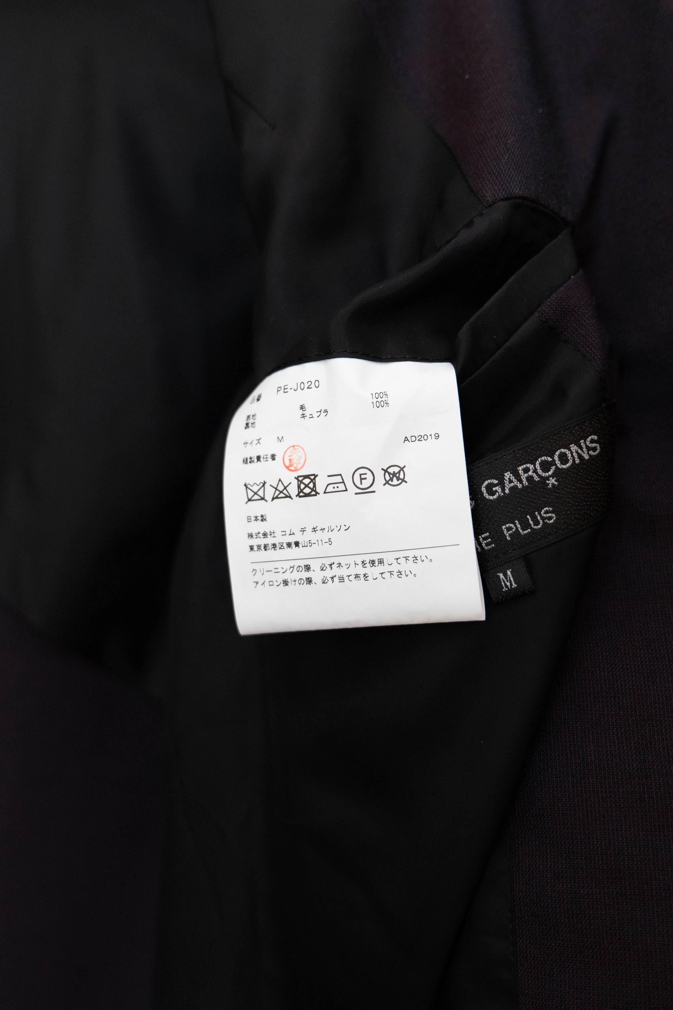 Comme des Garcons Homme Plus NWT SS20 strapped wool jacket Size US M / EU 48-50 / 2 - 6 Thumbnail