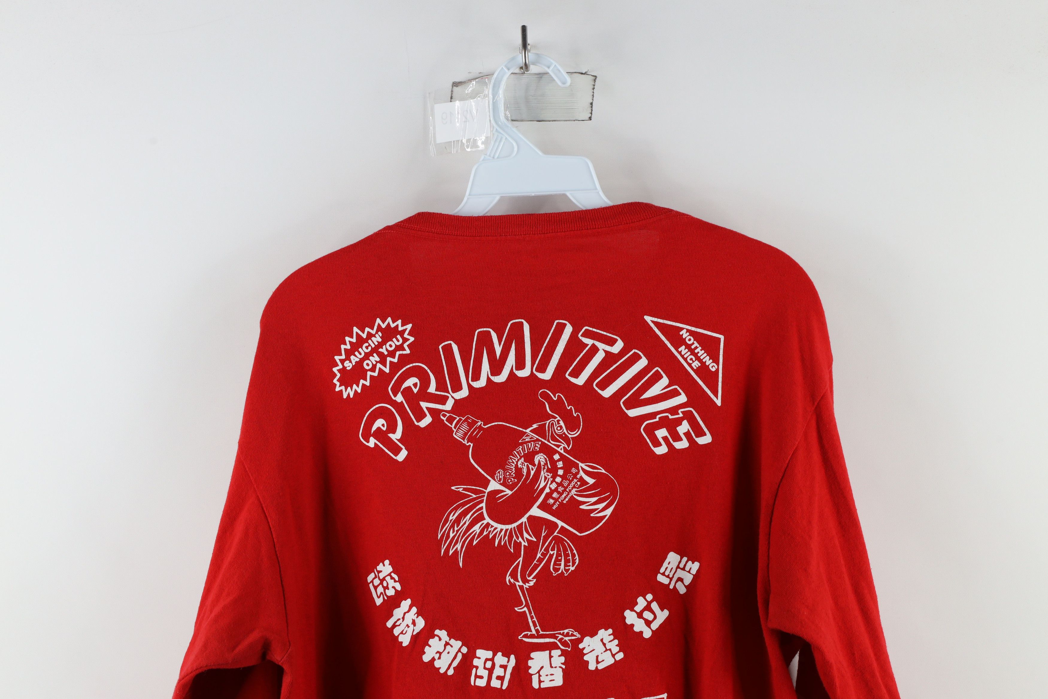Primitive × Vintage Primitive Skateboards Sriracha Sauce Long Sleeve T-Shirt Size US M / EU 48-50 / 2 - 12 Thumbnail